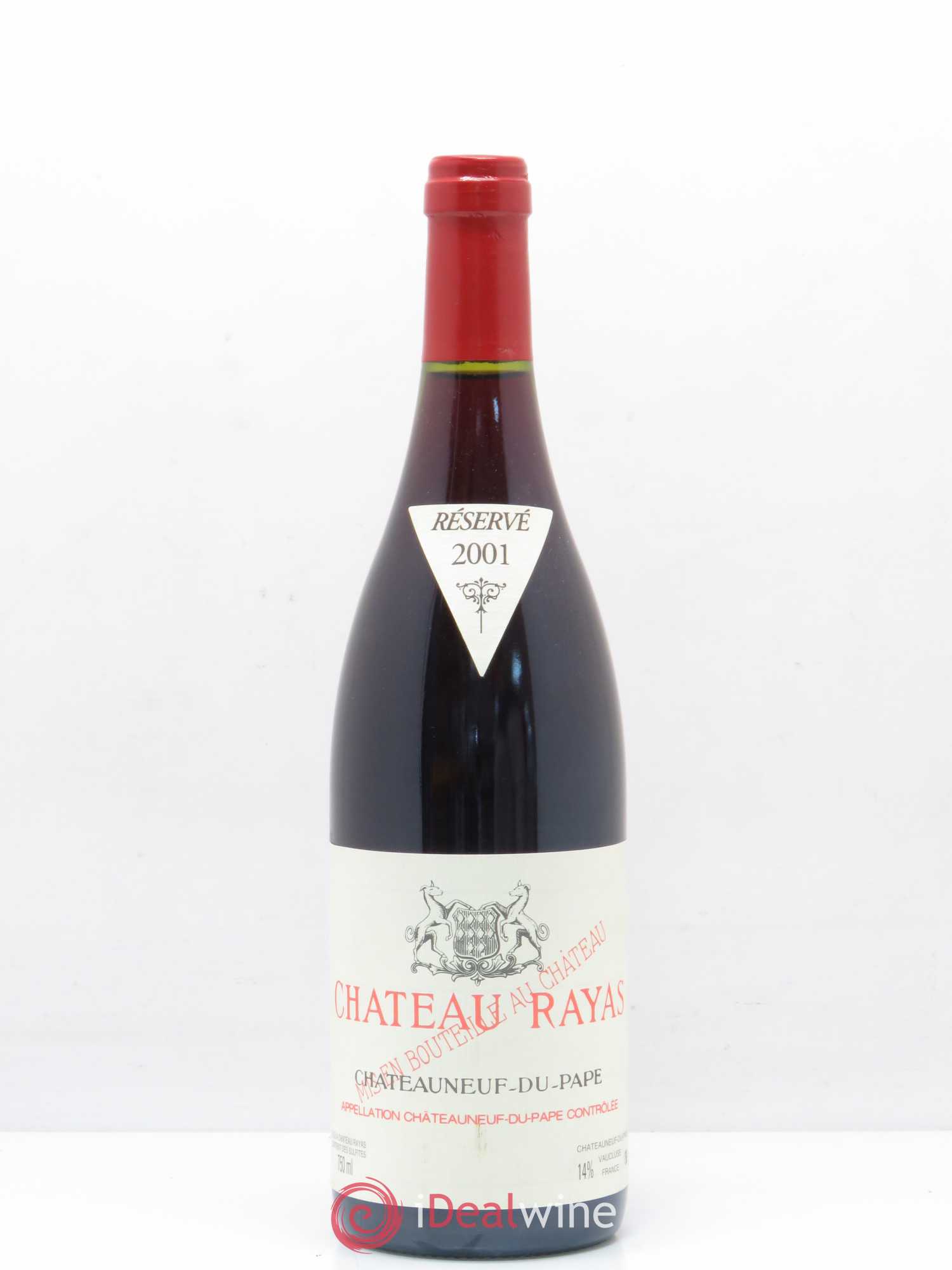 Châteauneuf-du-Pape Château Rayas Emmanuel Reynaud 2001 - Lot de 1 bouteille - 0