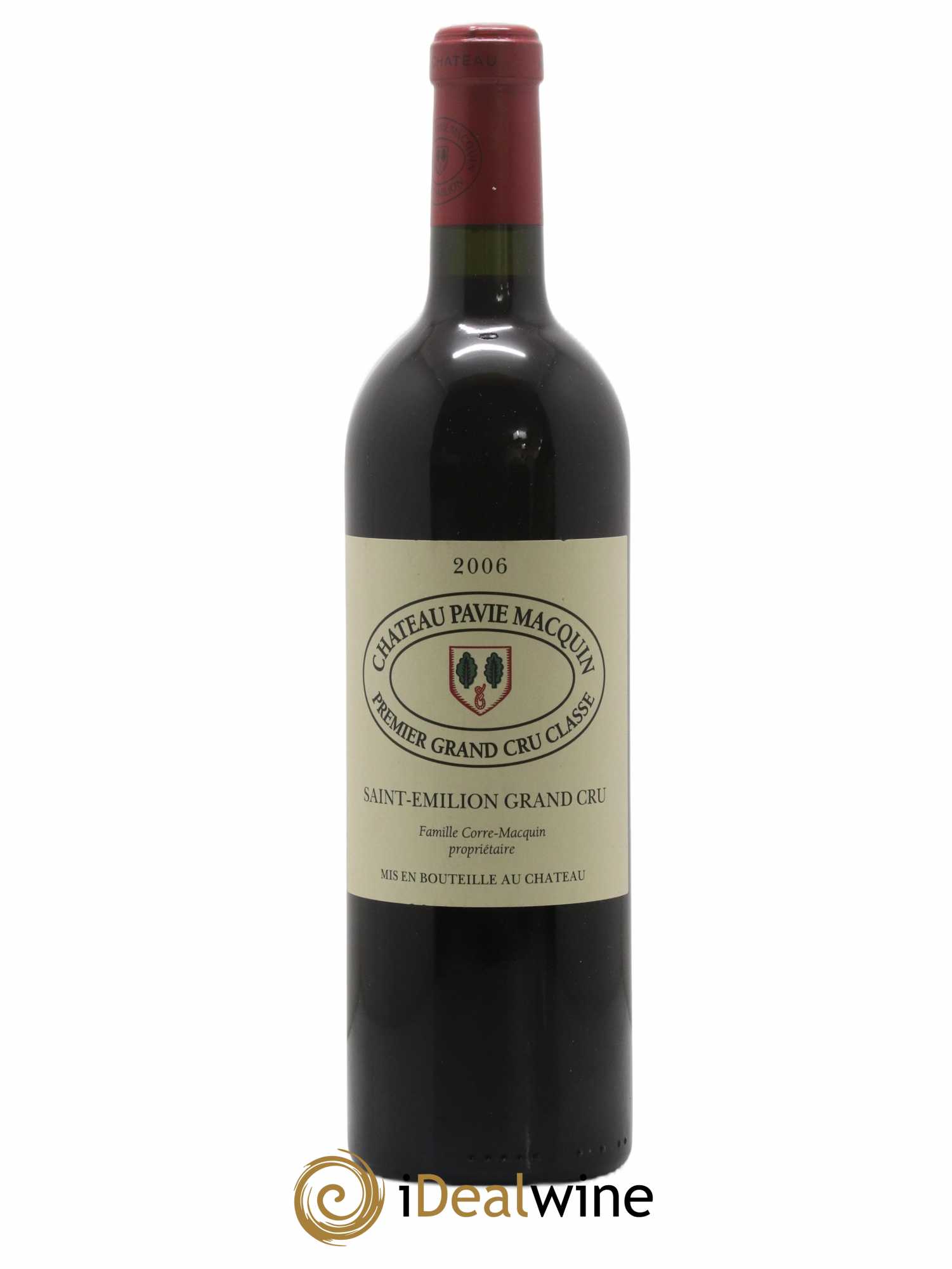 Château Pavie Macquin 1er Grand Cru Classé B 2006 - Lot de 1 bouteille - 0