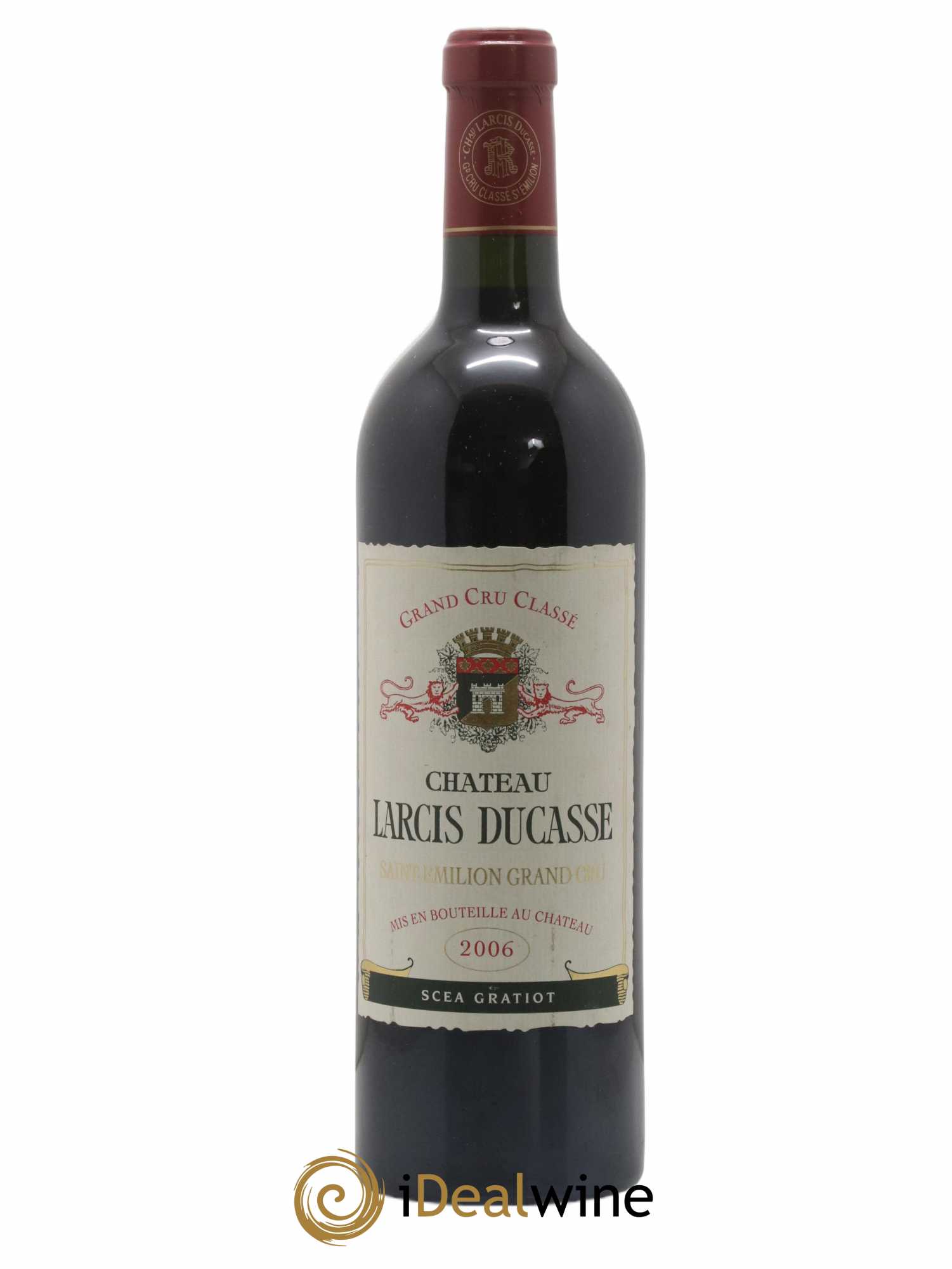 Château Larcis Ducasse 1er Grand Cru Classé B 2006 - Lot de 1 bouteille - 0