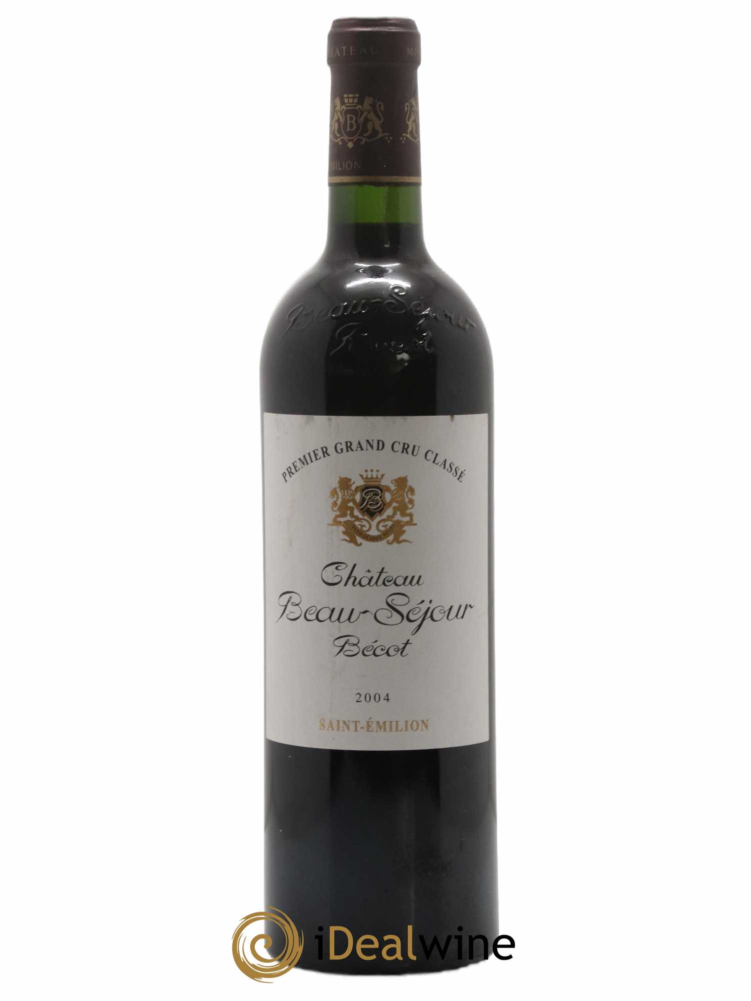 Château Beau-Séjour Bécot 1er Grand Cru Classé B 2004 - Lot of 1 bottle - 0