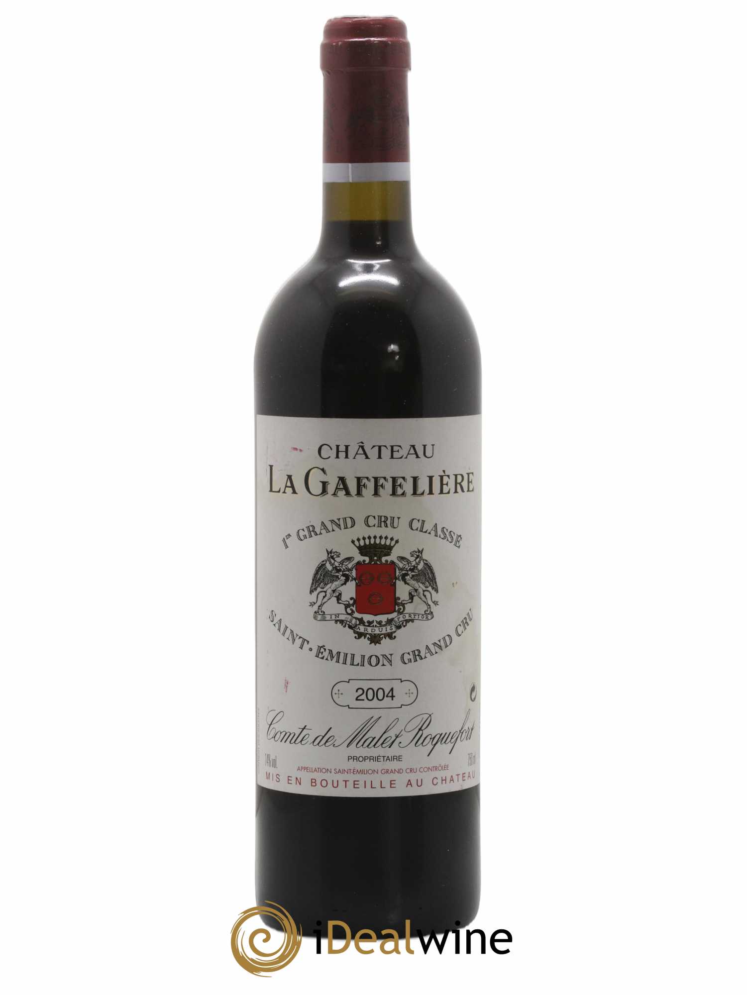 Château la Gaffelière 1er Grand Cru Classé B 2004 - Lot de 1 bouteille - 0