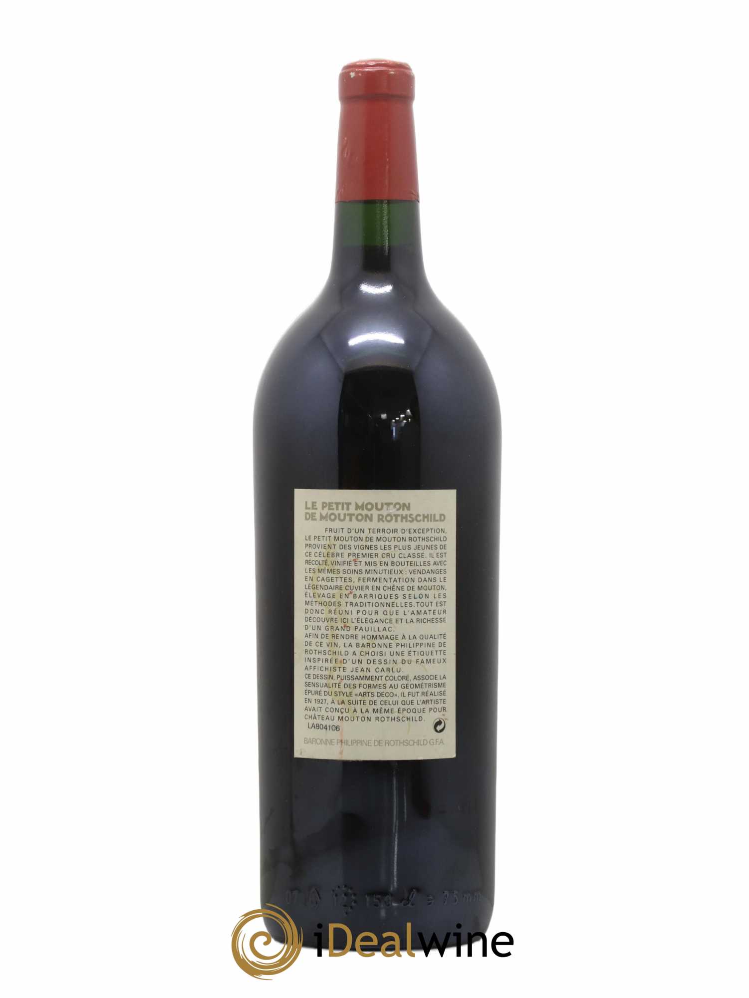 Petit Mouton Second Vin 1998 - Lot de 1 magnum - 1