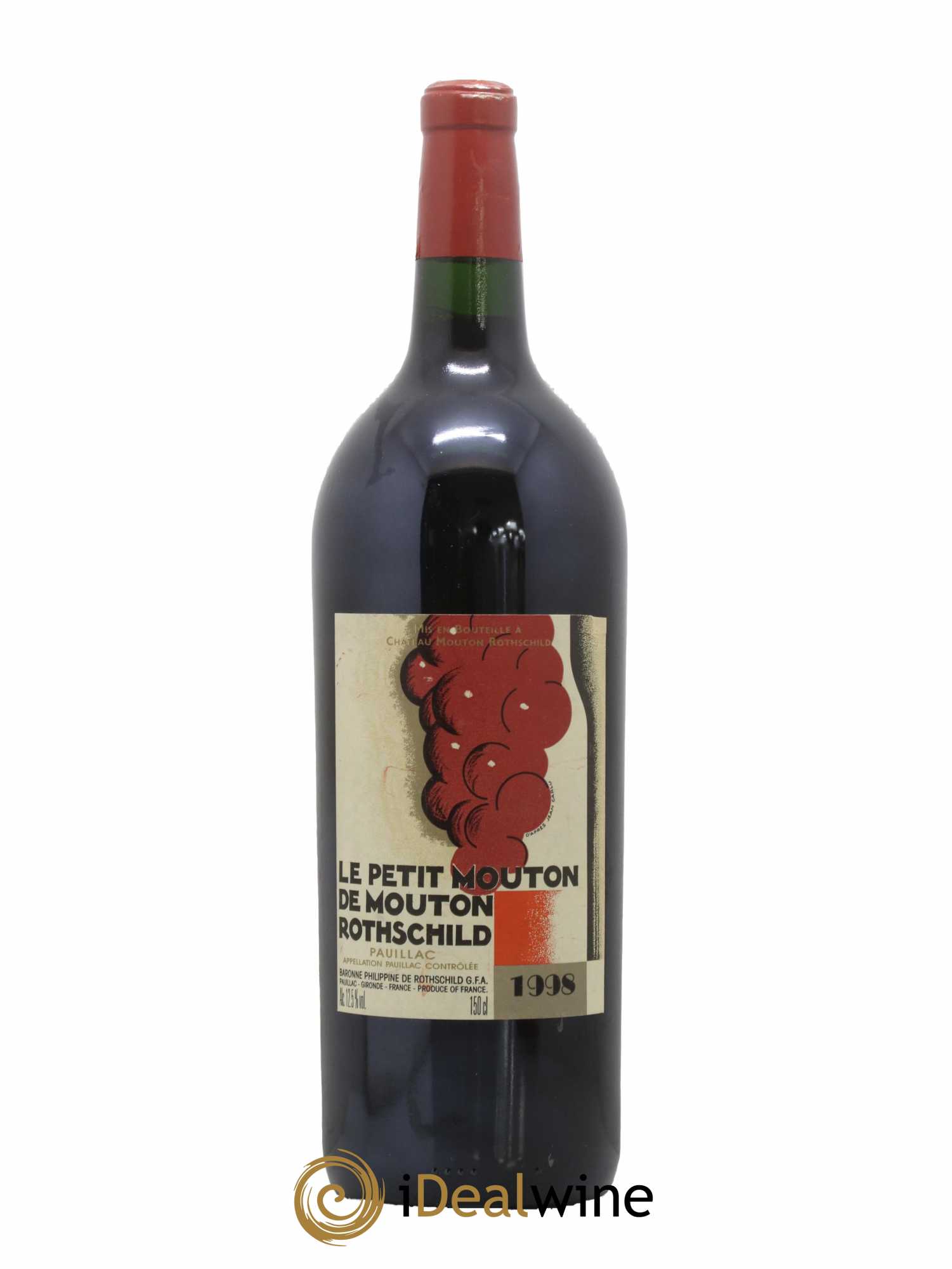 Petit Mouton Second Vin 1998 - Lot de 1 magnum - 0