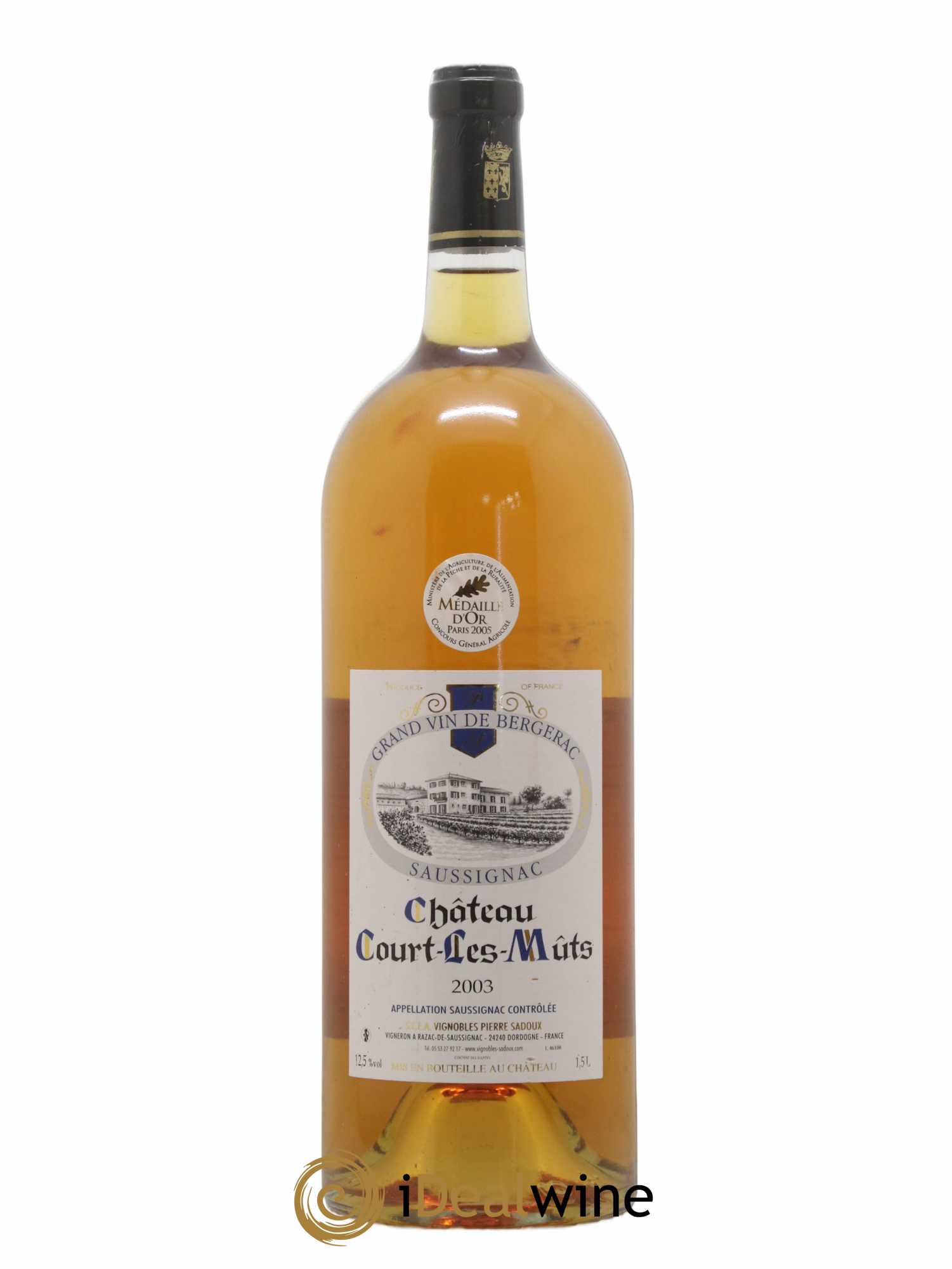 Saussignac Château Court-Les-Mûts 2003 - Lotto di 1 magnum - 0