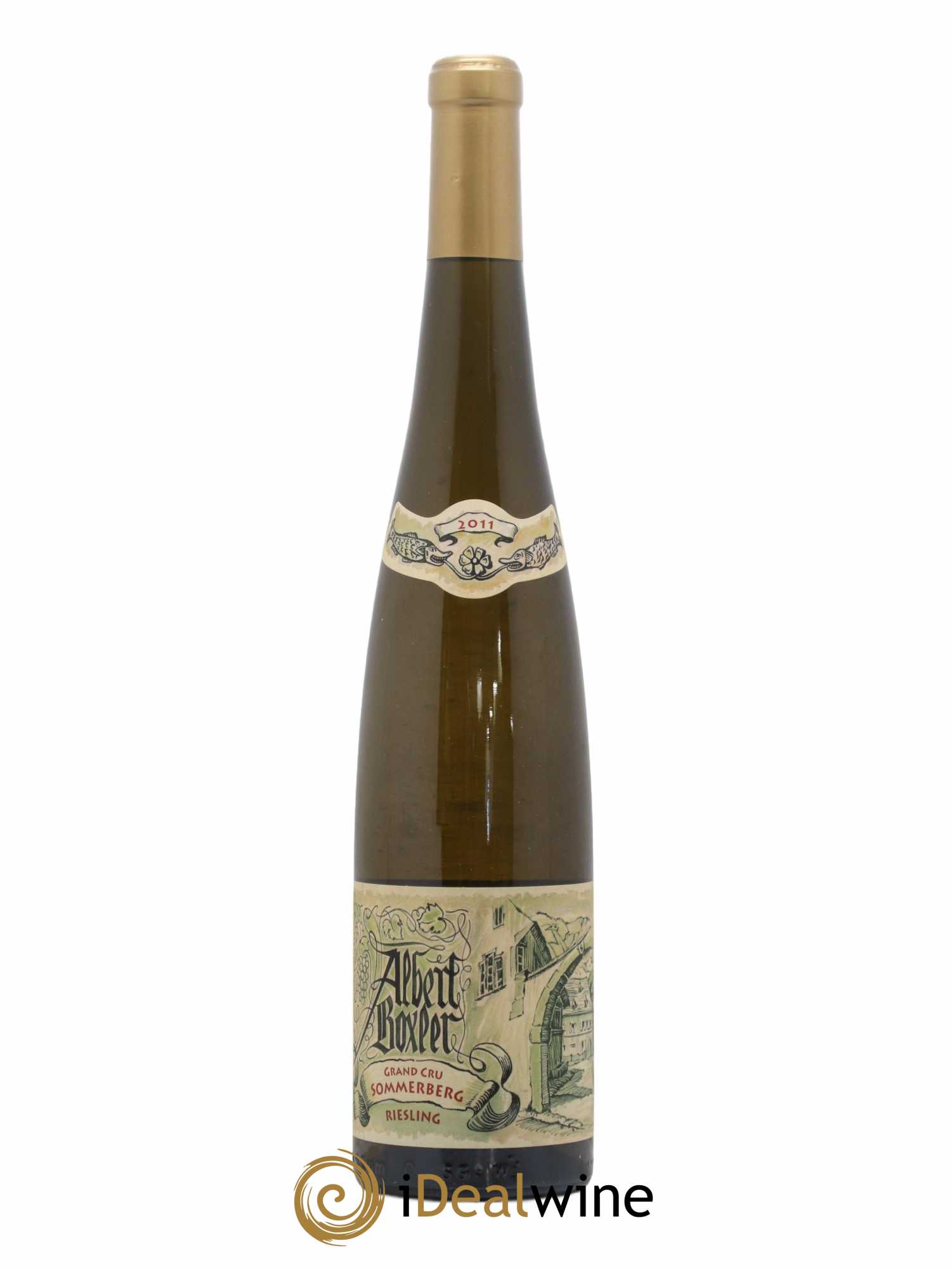 Alsace Riesling Grand Cru Sommerberg Albert Boxler 2011 - Lot de 1 bouteille - 0