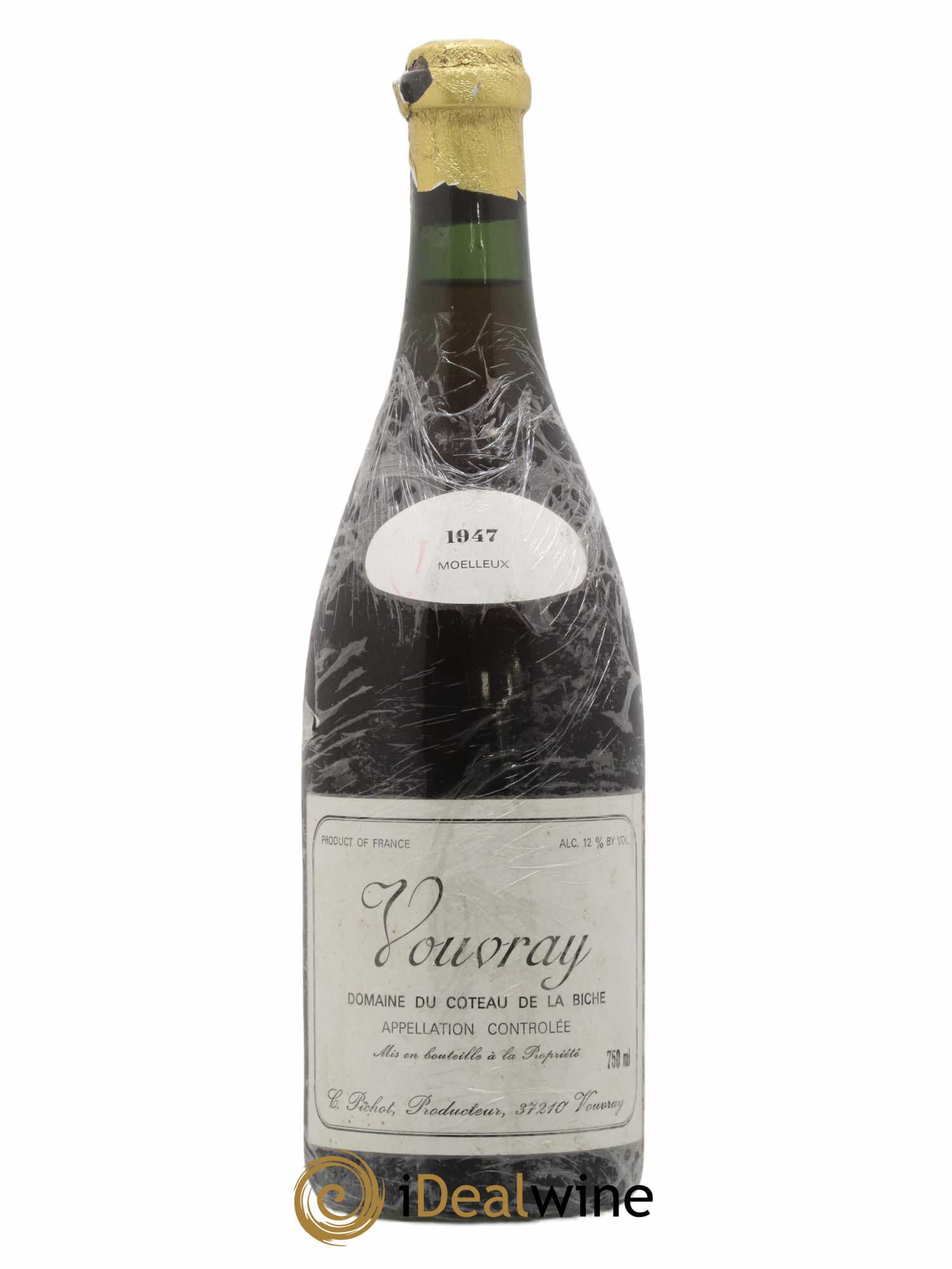 Vouvray 1947 - Lotto di 1 bottiglia - 0