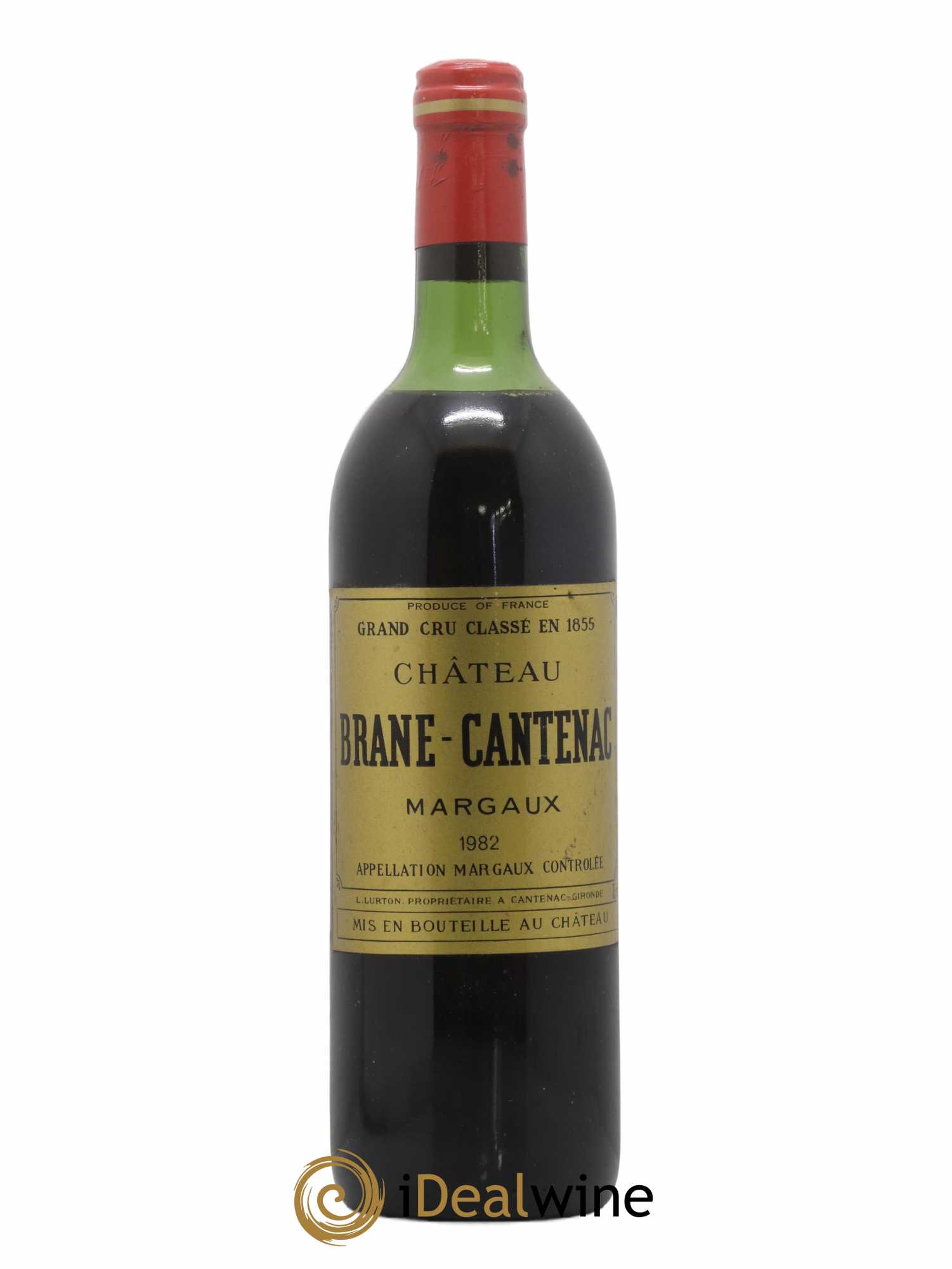 Château Brane Cantenac 2ème Grand Cru Classé 1982 - Lot de 1 bouteille - 0