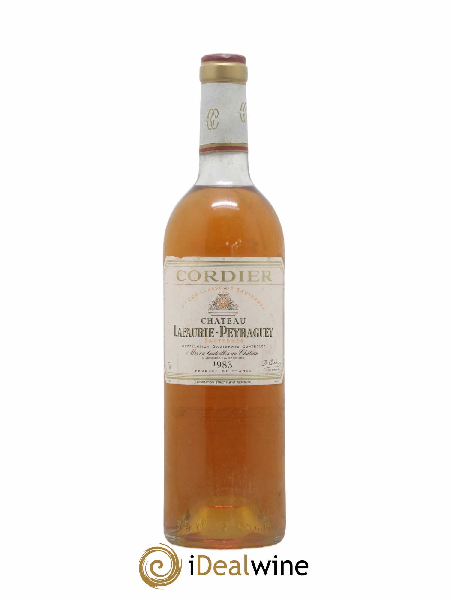 Château Lafaurie-Peyraguey 1er Grand Cru Classé 1983 - Lotto di 1 bottiglia - 0