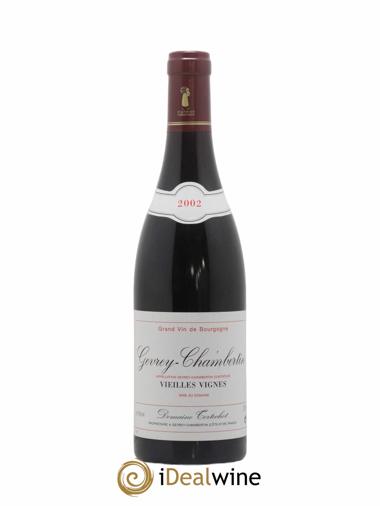 Gevrey-Chambertin Vieilles vignes Tortochot (Domaine) 2002 - Lot de 1 bouteille - 0