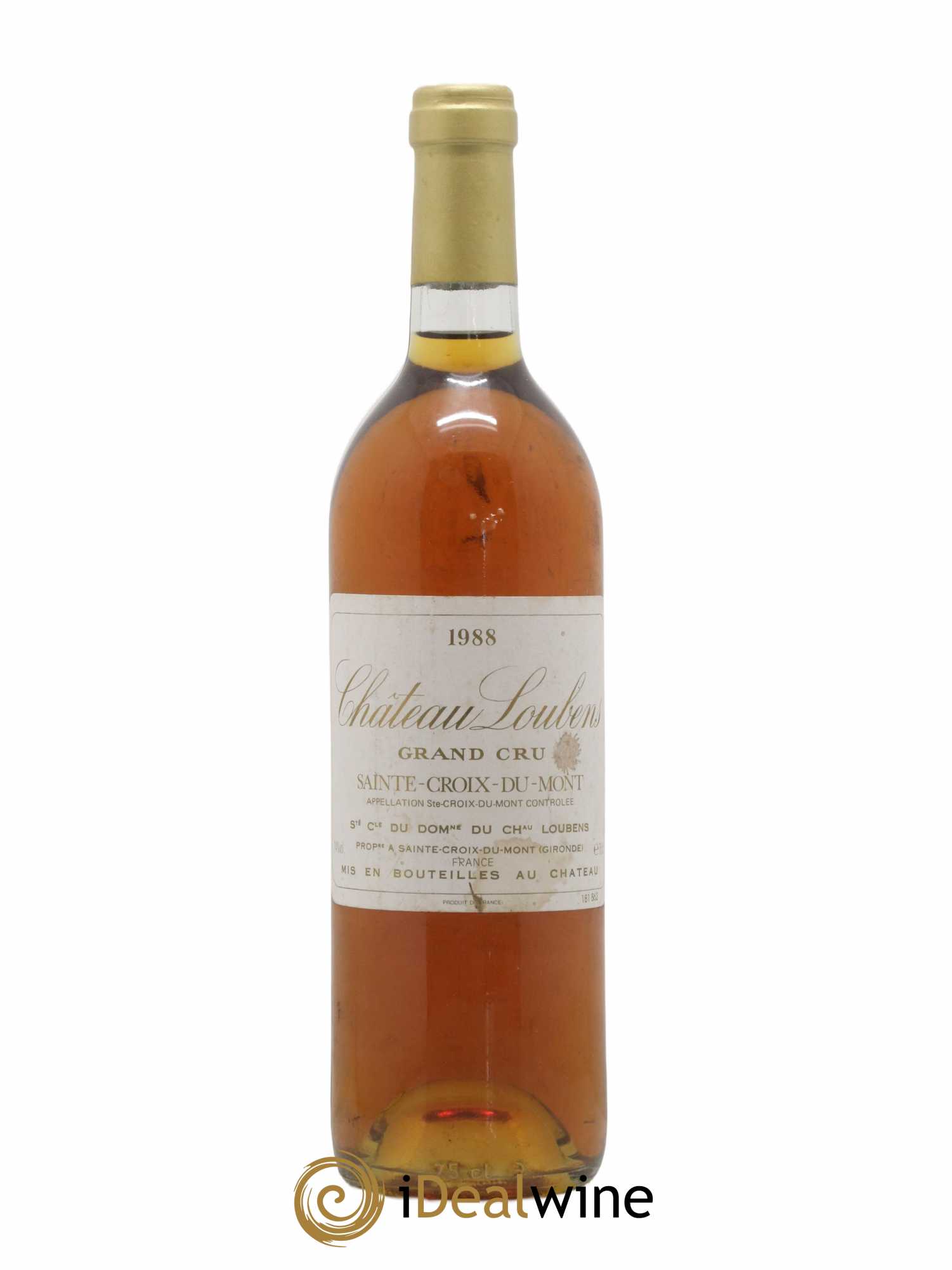 Château Loubens 1988 - Lot de 1 bouteille - 0