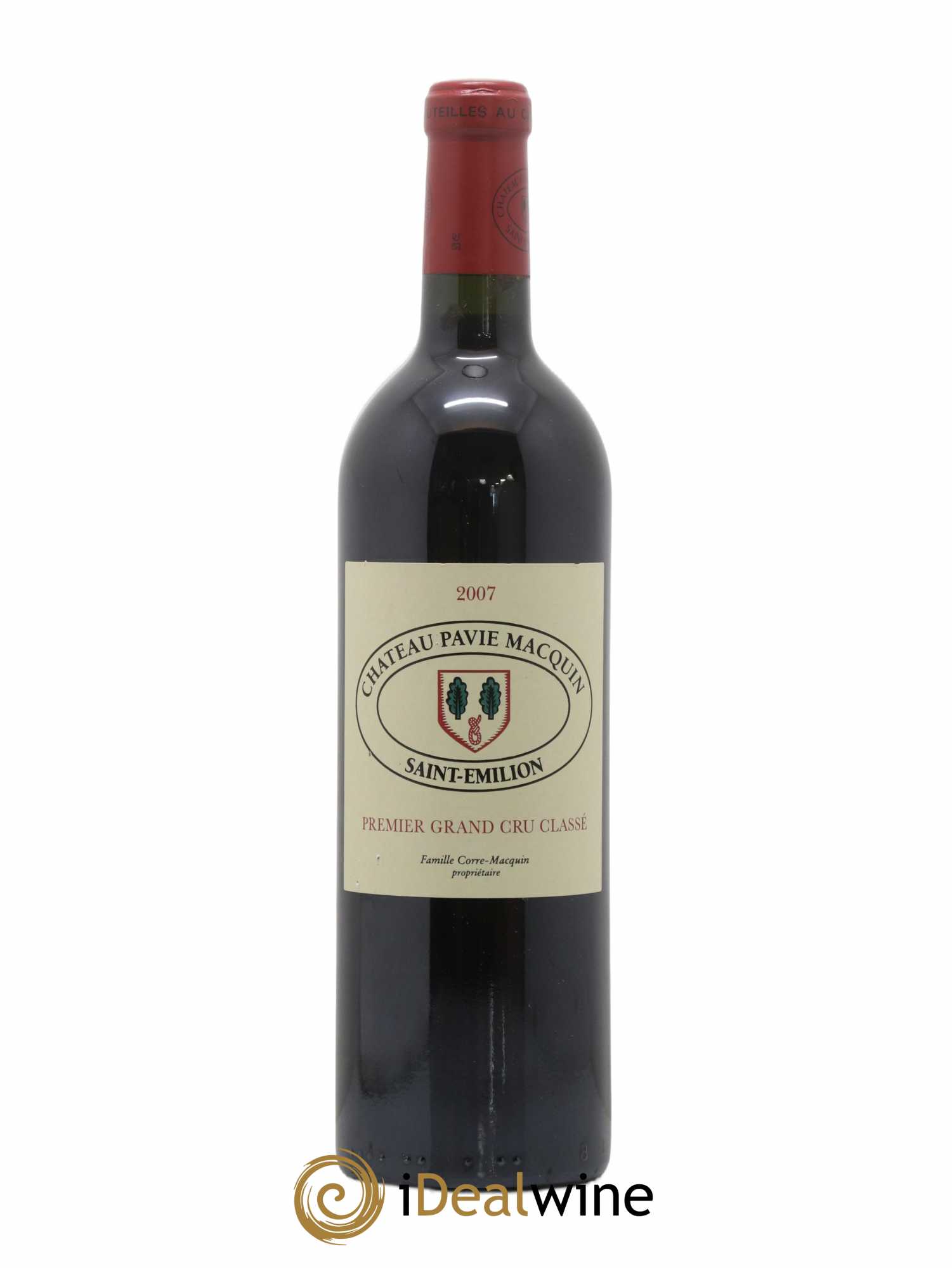 Château Pavie Macquin 1er Grand Cru Classé B 2007 - Lot de 1 bouteille - 0