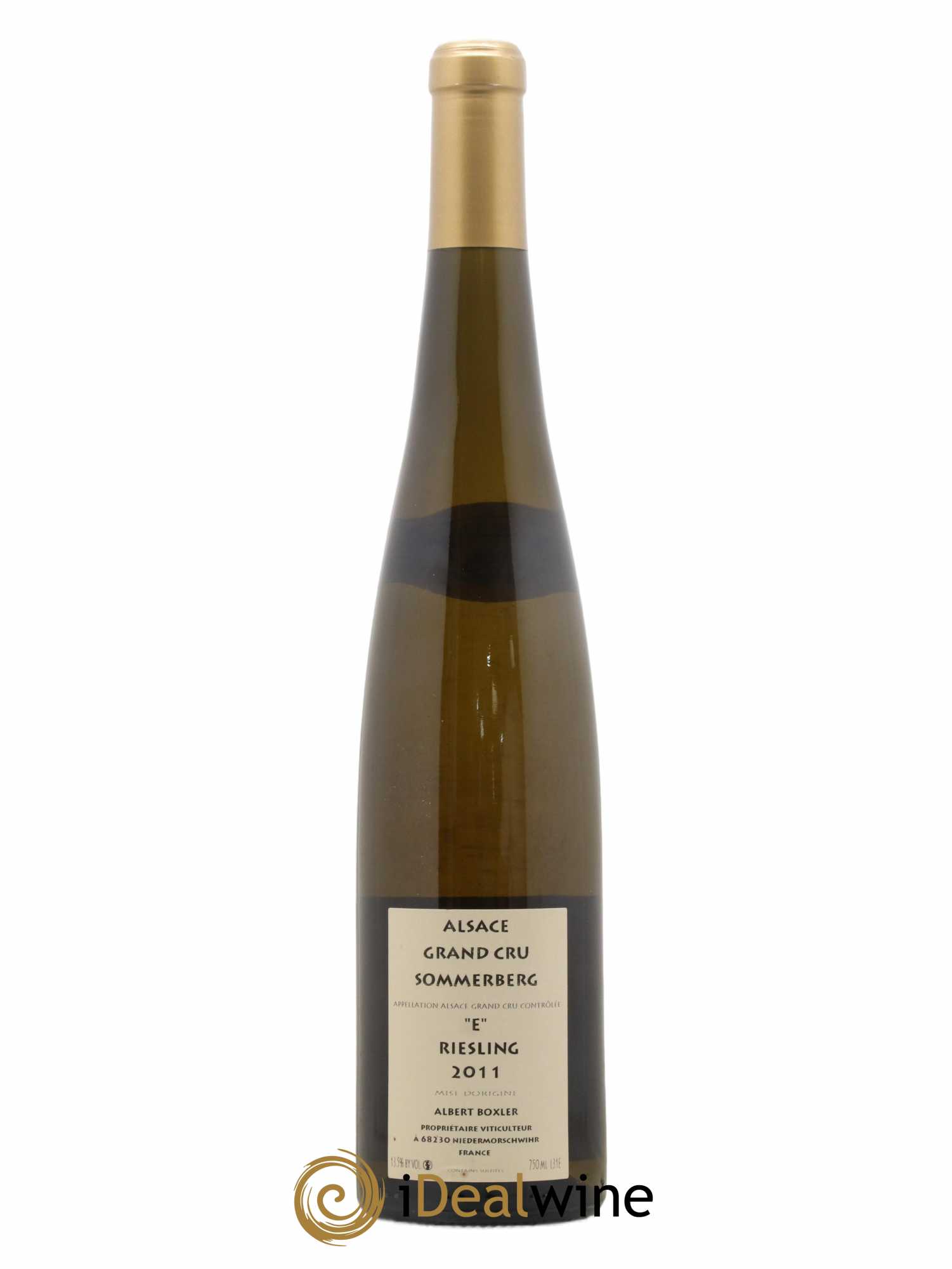 Riesling Sommerberg E Domaine Albert Boxler 2011 - Lot de 1 bouteille - 1