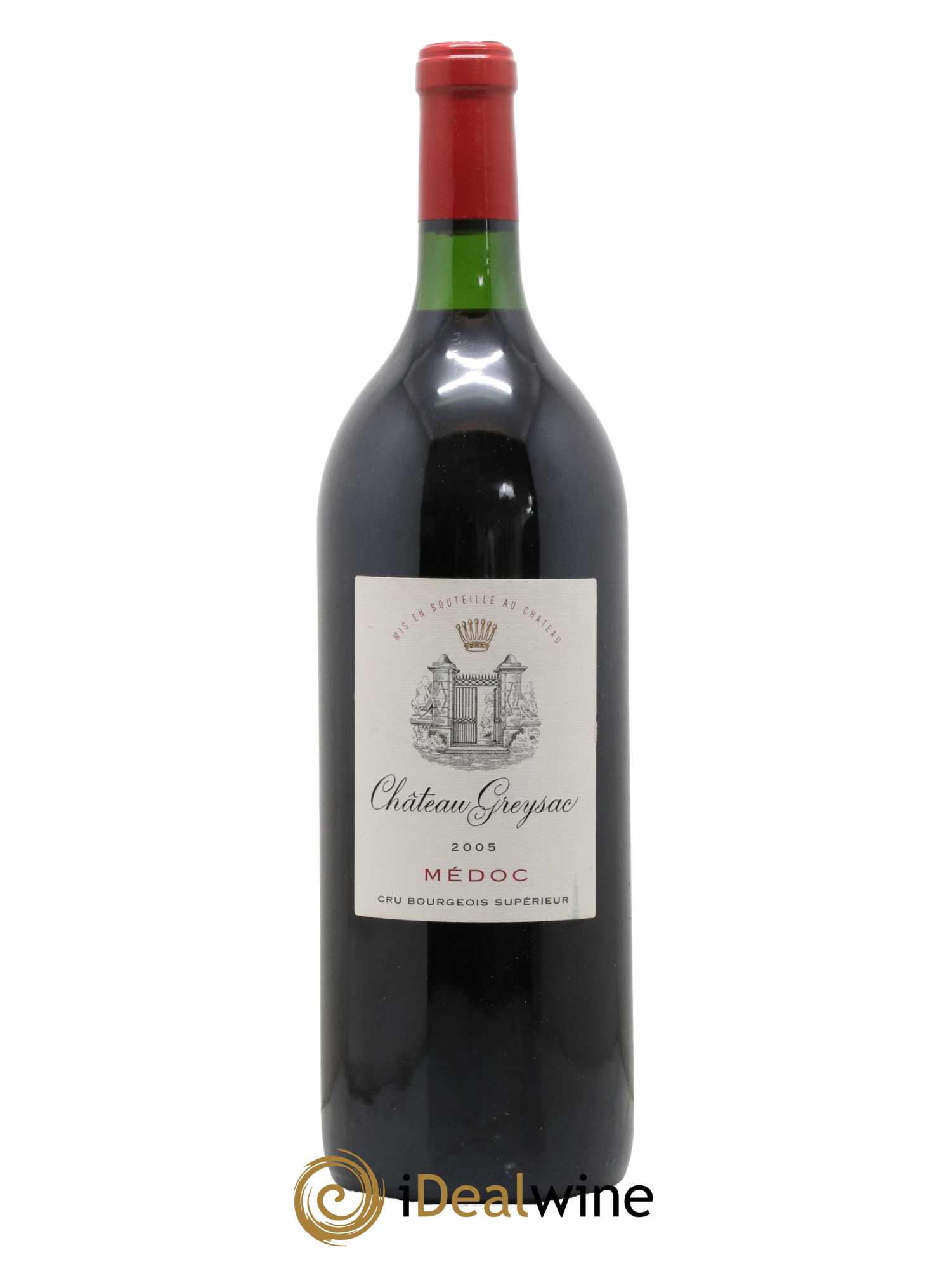 Château Greysac Cru Bourgeois 2005 - Lot de 1 magnum - 0
