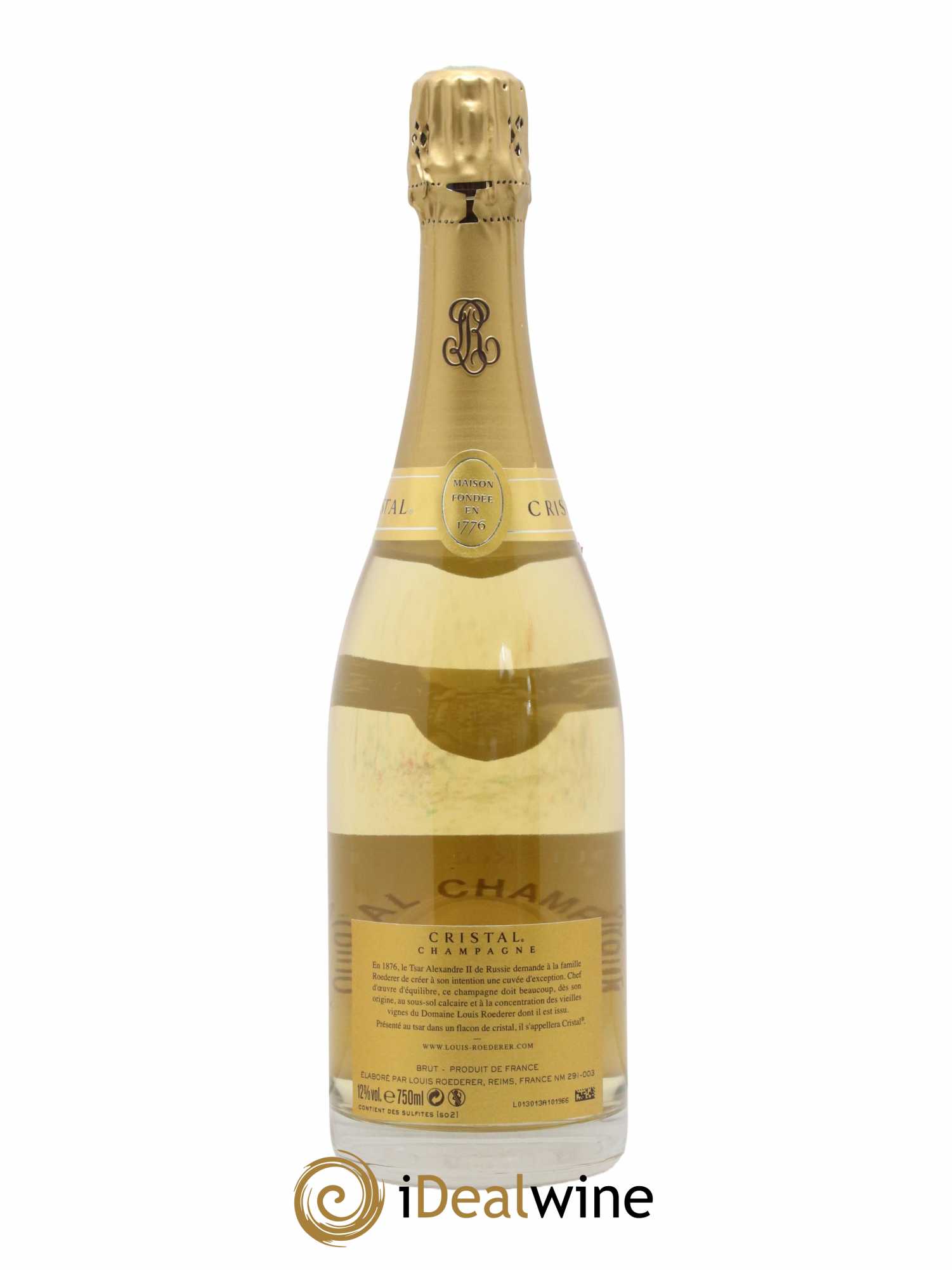 Cristal Louis Roederer 2008 - Lot of 1 bottle - 1
