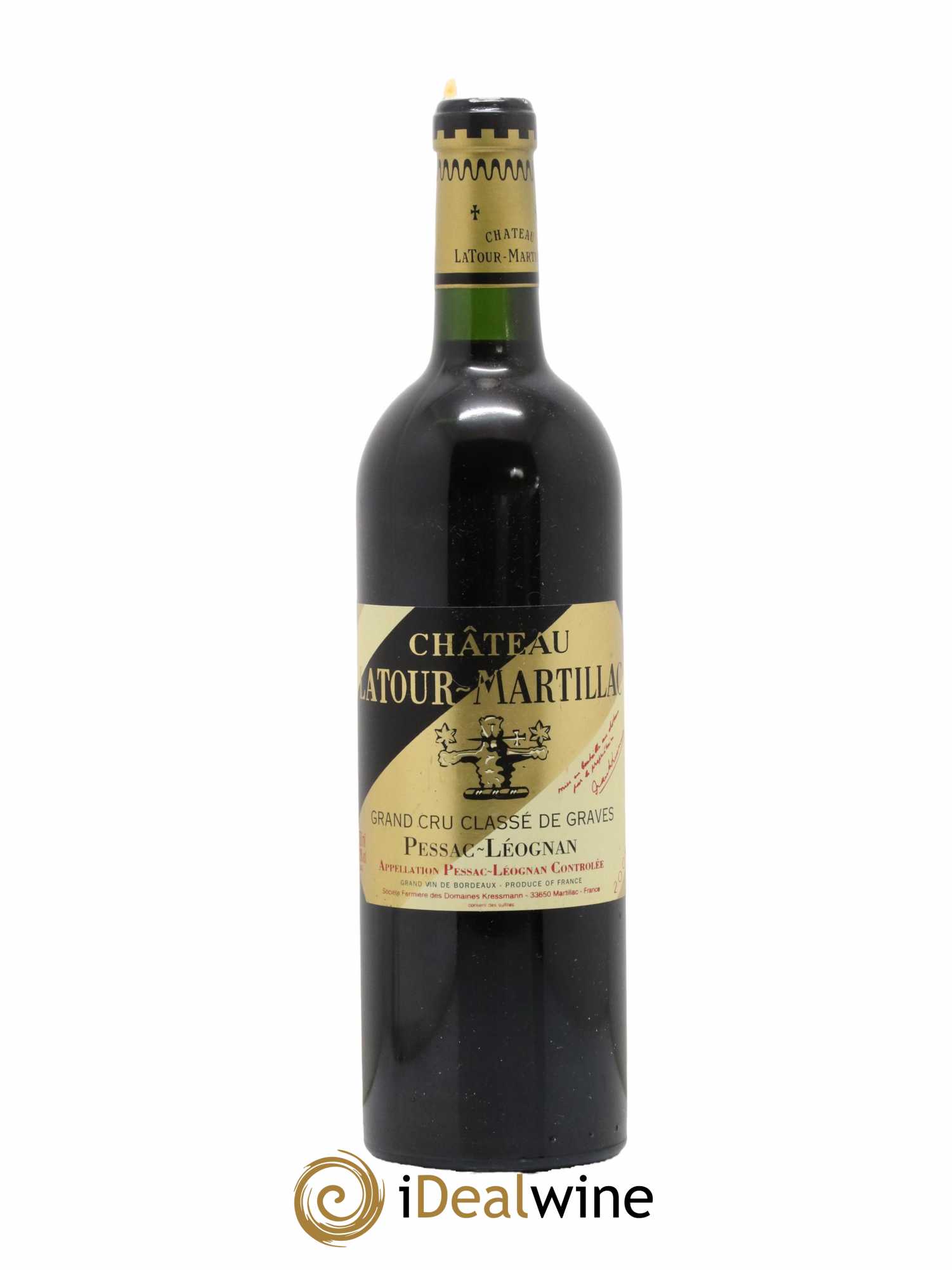 Château Latour-Martillac Cru Classé de Graves 2004 - Lot of 1 bottle - 0