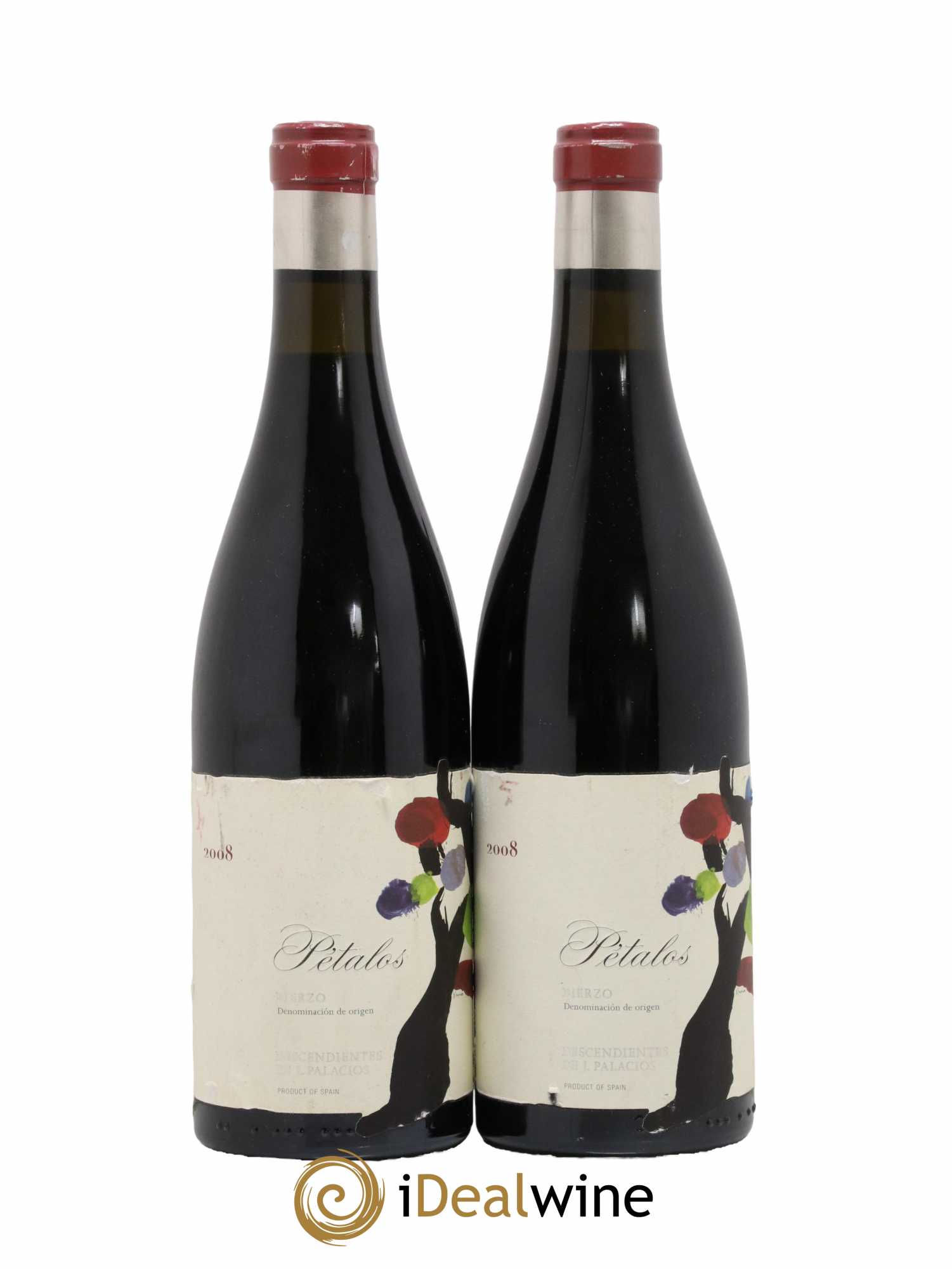 Bierzo DO Descendientes de J. Palacios Petalos 2008 - Posten von 2 Flaschen - 0