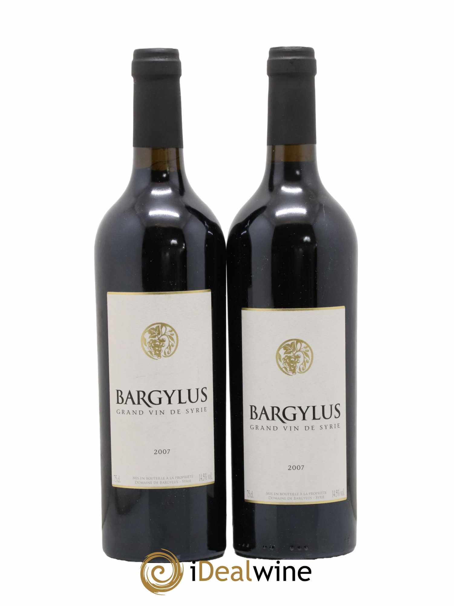 Vins Etrangers Syrie Domaine Bargylus 2007 - Lot de 2 bouteilles - 0