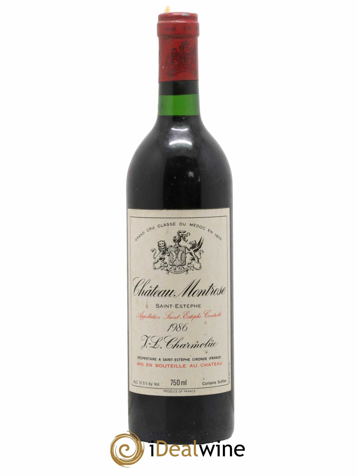 Château Montrose 2ème Grand Cru Classé 1986 - Lot de 1 bouteille - 0