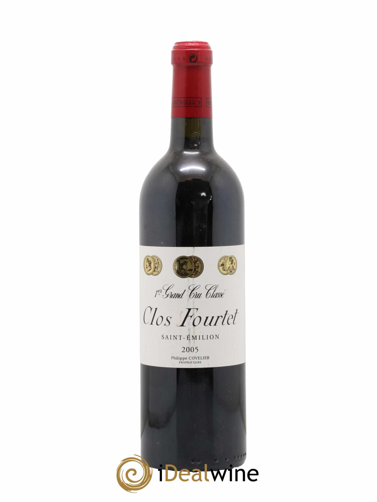 Clos Fourtet 1er Grand Cru Classé B 2005 - Lot de 1 bouteille - 0