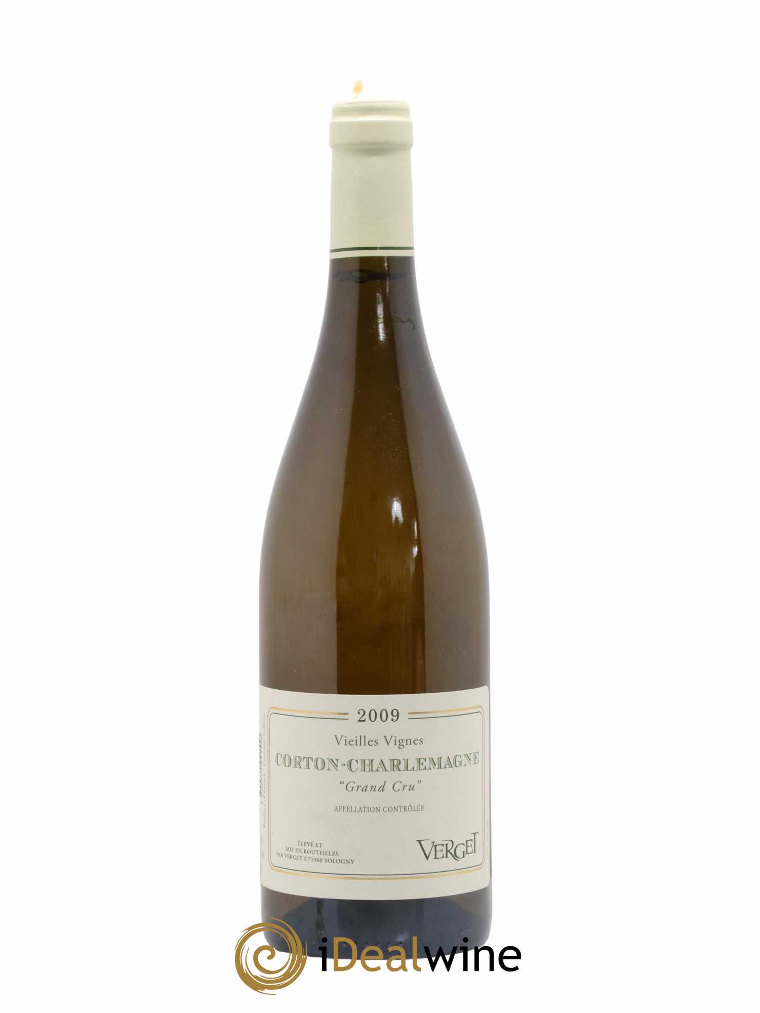 Corton-Charlemagne Grand Cru Vieilles Vignes Verget 2009 - Lot de 1 bouteille - 0