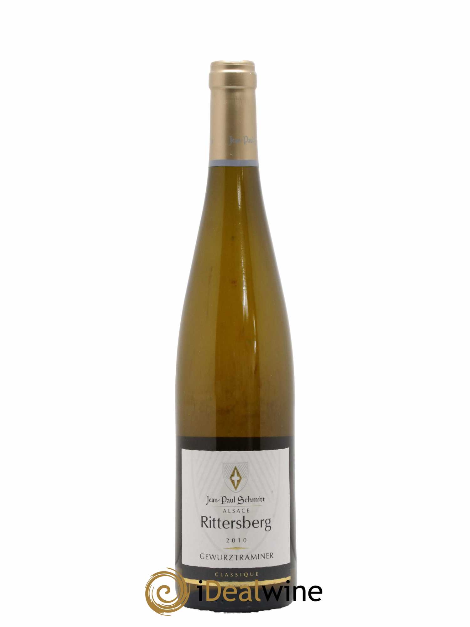 Alsace Rittersberg Classique Jean Paul Schmitt 2010 - Lot de 1 bouteille - 0