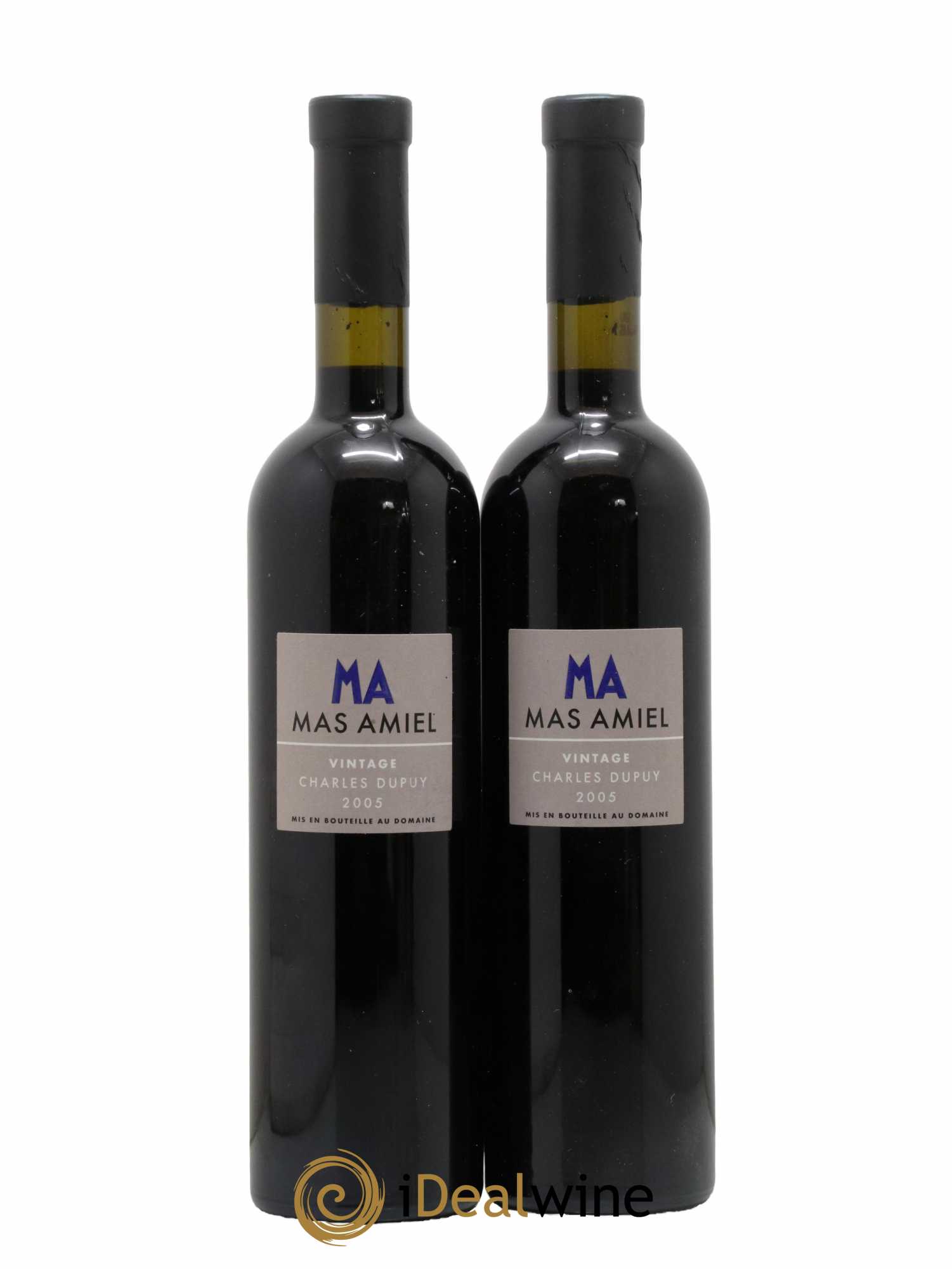 Maury Mas Amiel Vintage 2005 - Lot de 2 bouteilles - 0