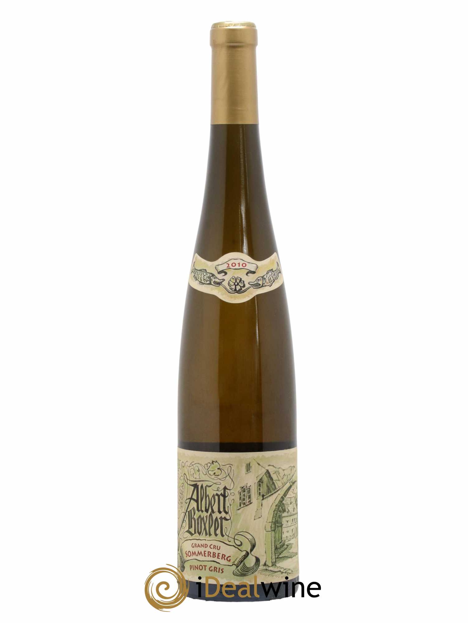 Alsace Pinot Gris Grand Cru Sommerberg W Albert Boxler 2010 - Lot de 1 bouteille - 0