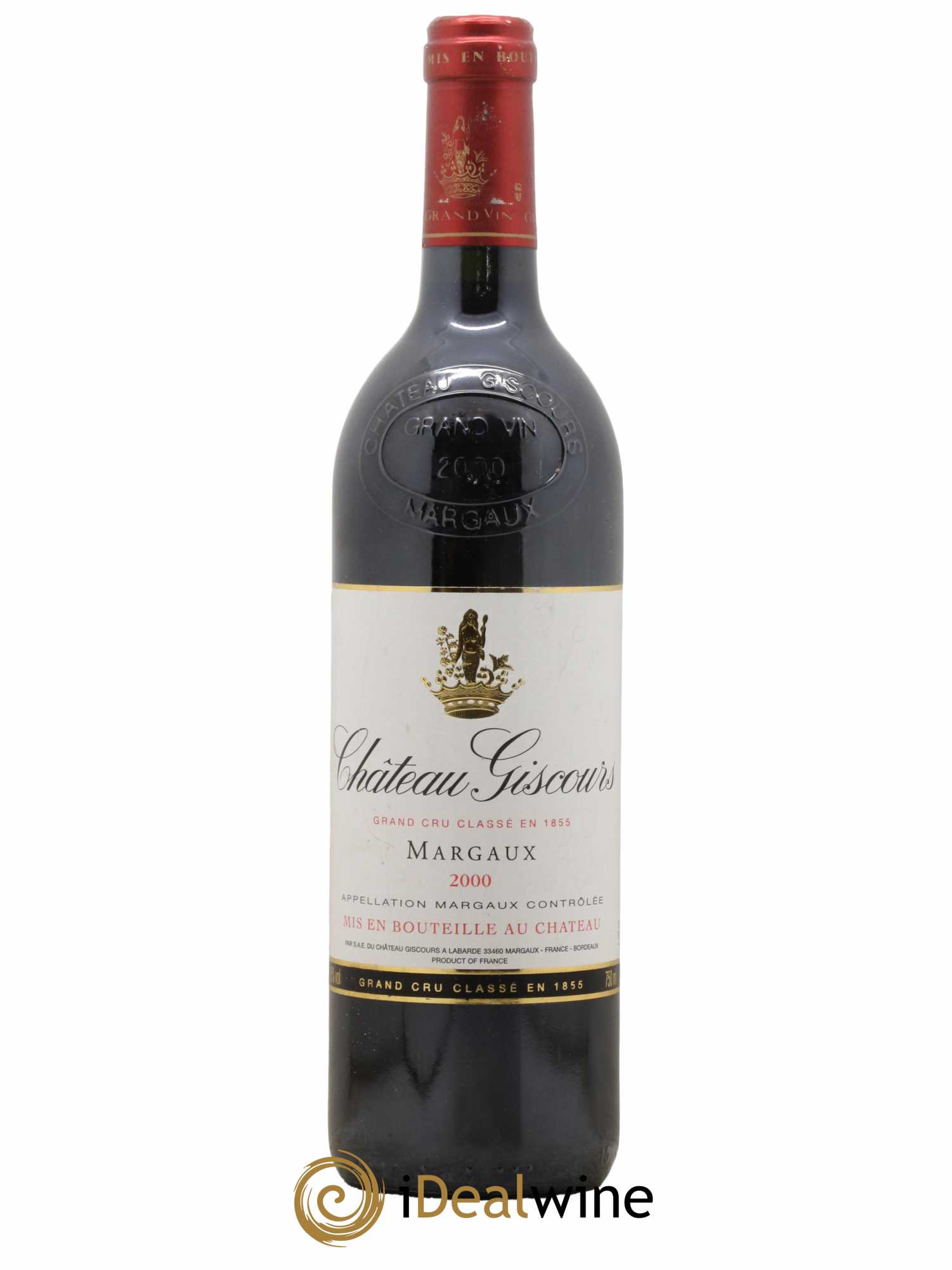 Château Giscours 3ème Grand Cru Classé 2000 - Lot de 1 bouteille - 0