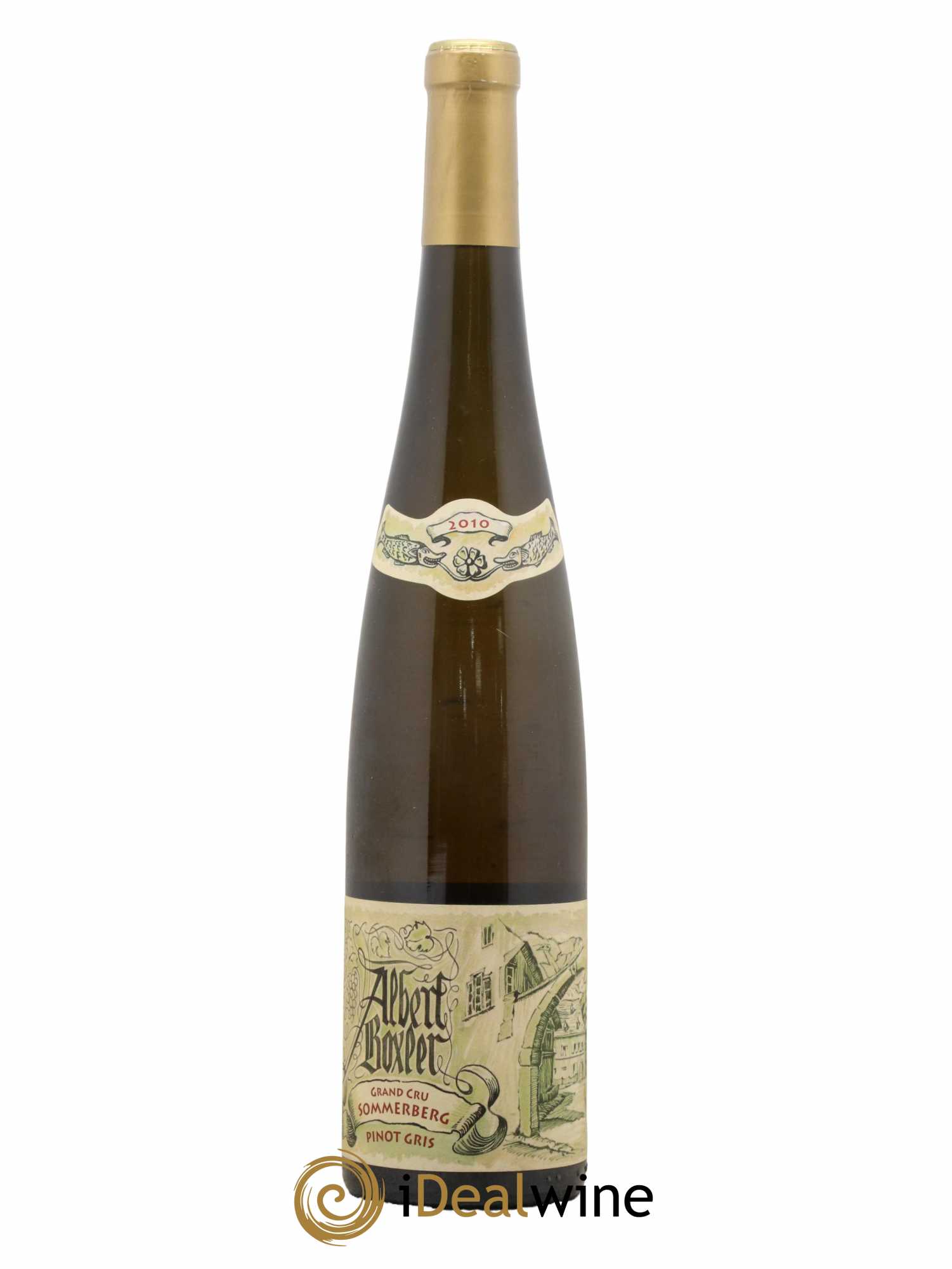 Alsace Pinot Gris Grand Cru Sommerberg W Albert Boxler 2010 - Posten von 1 Flasche - 0