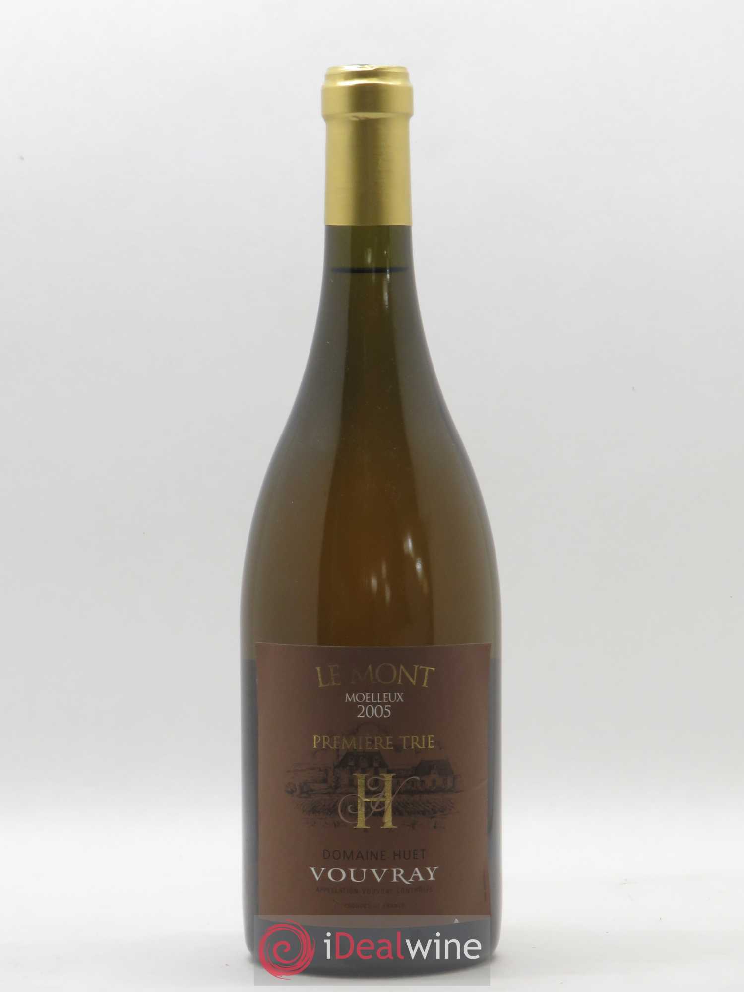 Vouvray Le Mont Moelleux 1ère Trie Domaine Huet 2005 - Lot de 1 bouteille - 0