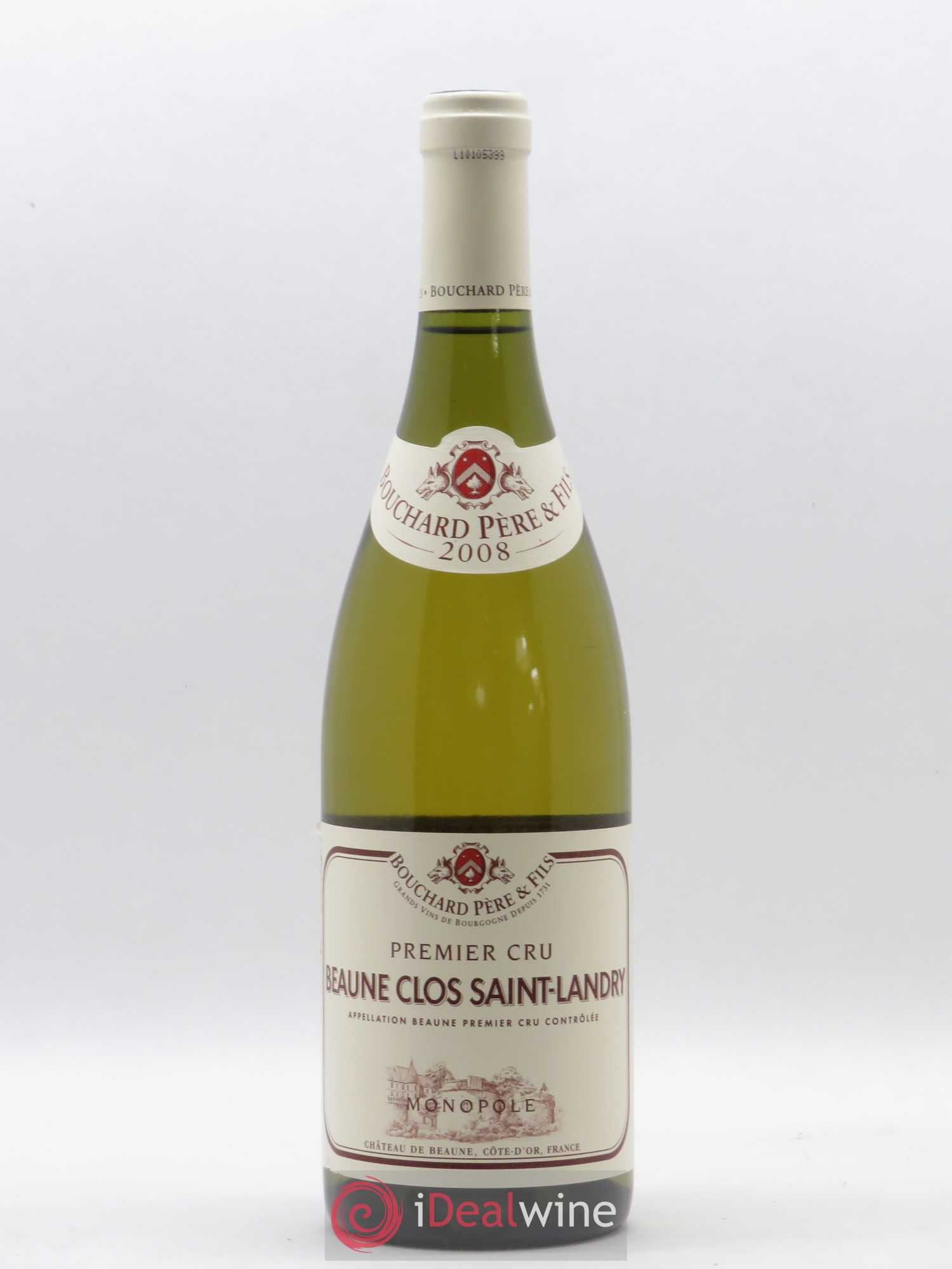 Beaune 1er Cru Clos Saint Landry Monopole Bouchard Père & Fils 2008 - Lot de 1 bouteille - 0