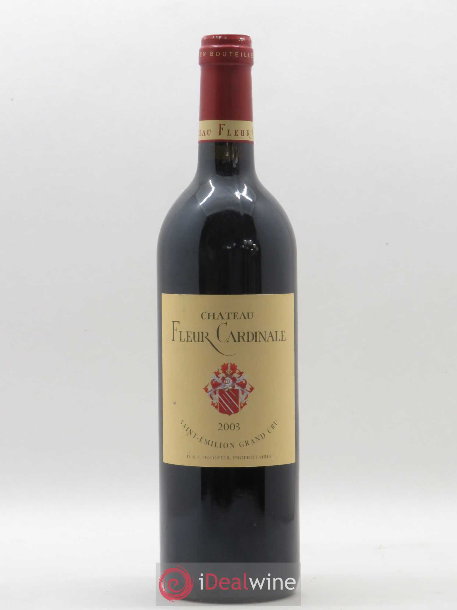 Château Fleur Cardinale Grand Cru Classé 2003 - Lot de 1 bouteille - 0