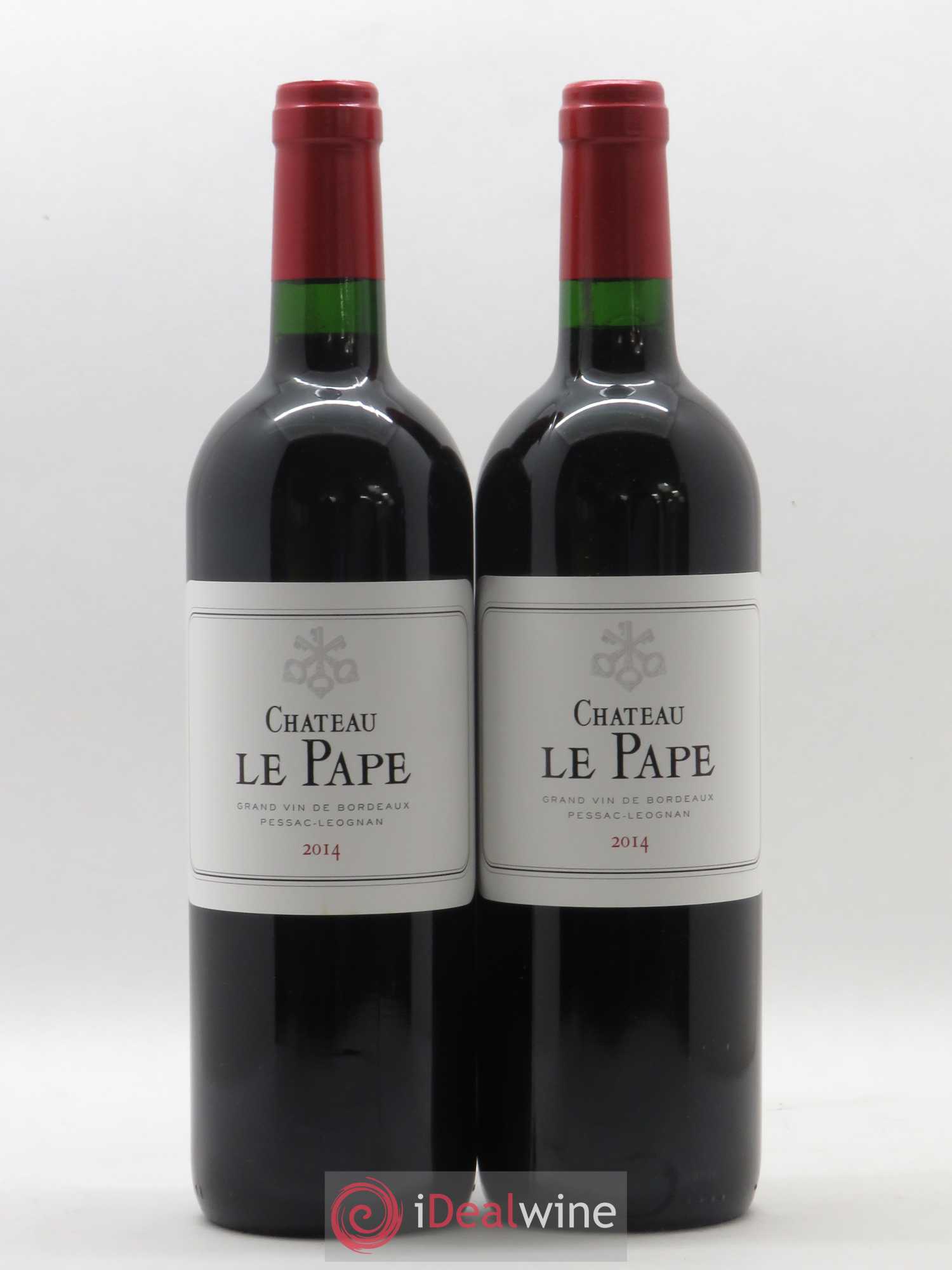 Pessac-Léognan Château Le Pape 2014 - Lot de 2 bouteilles - 0