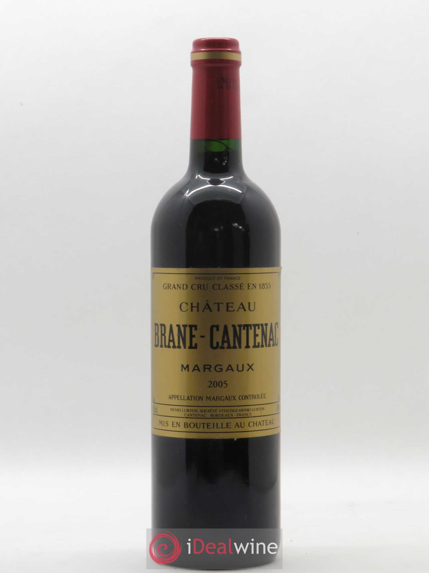 Château Brane Cantenac 2ème Grand Cru Classé 2005 - Lot de 1 bouteille - 0