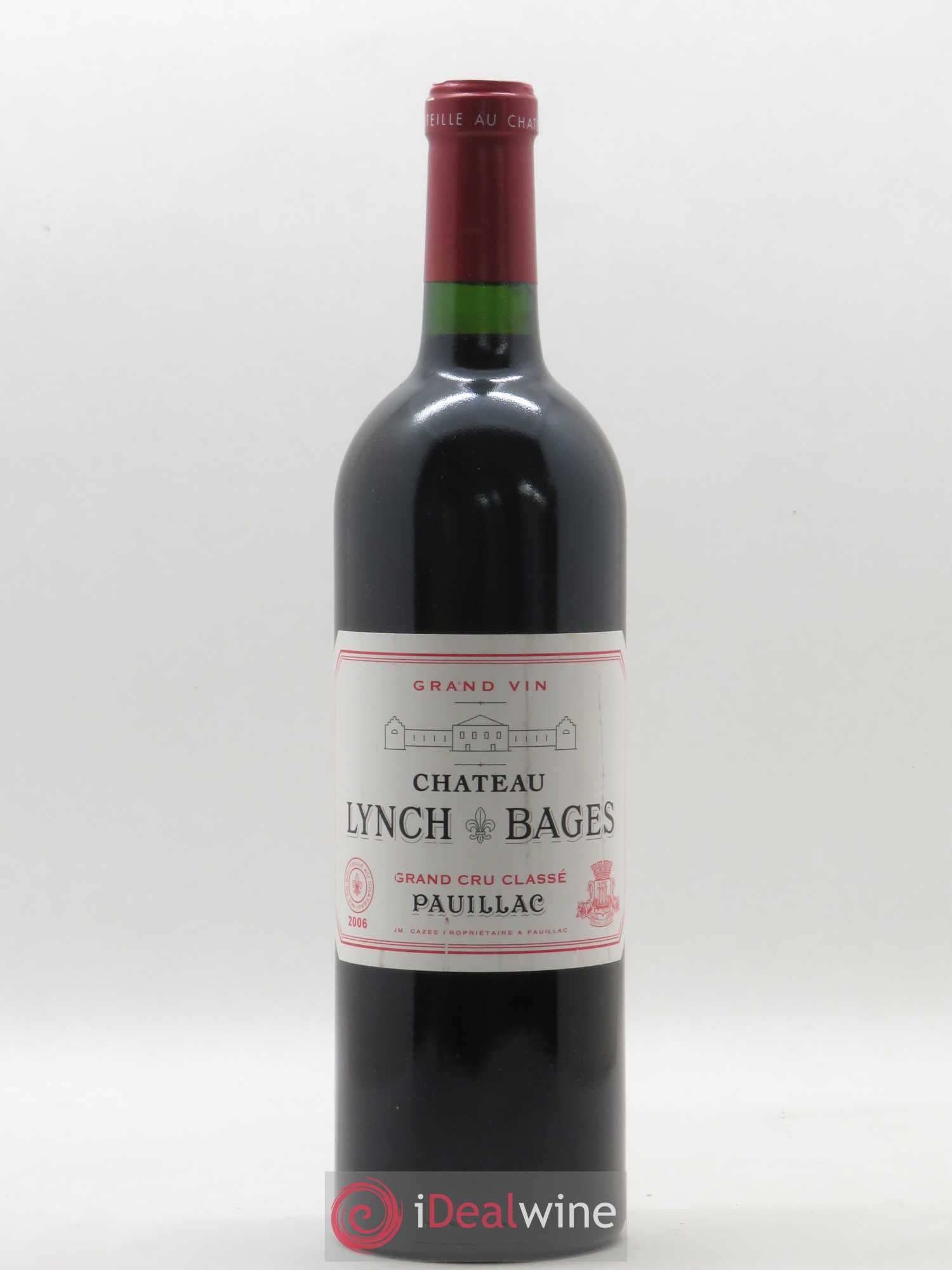 Château Lynch Bages 5ème Grand Cru Classé 2006 - Lot de 1 bouteille - 0