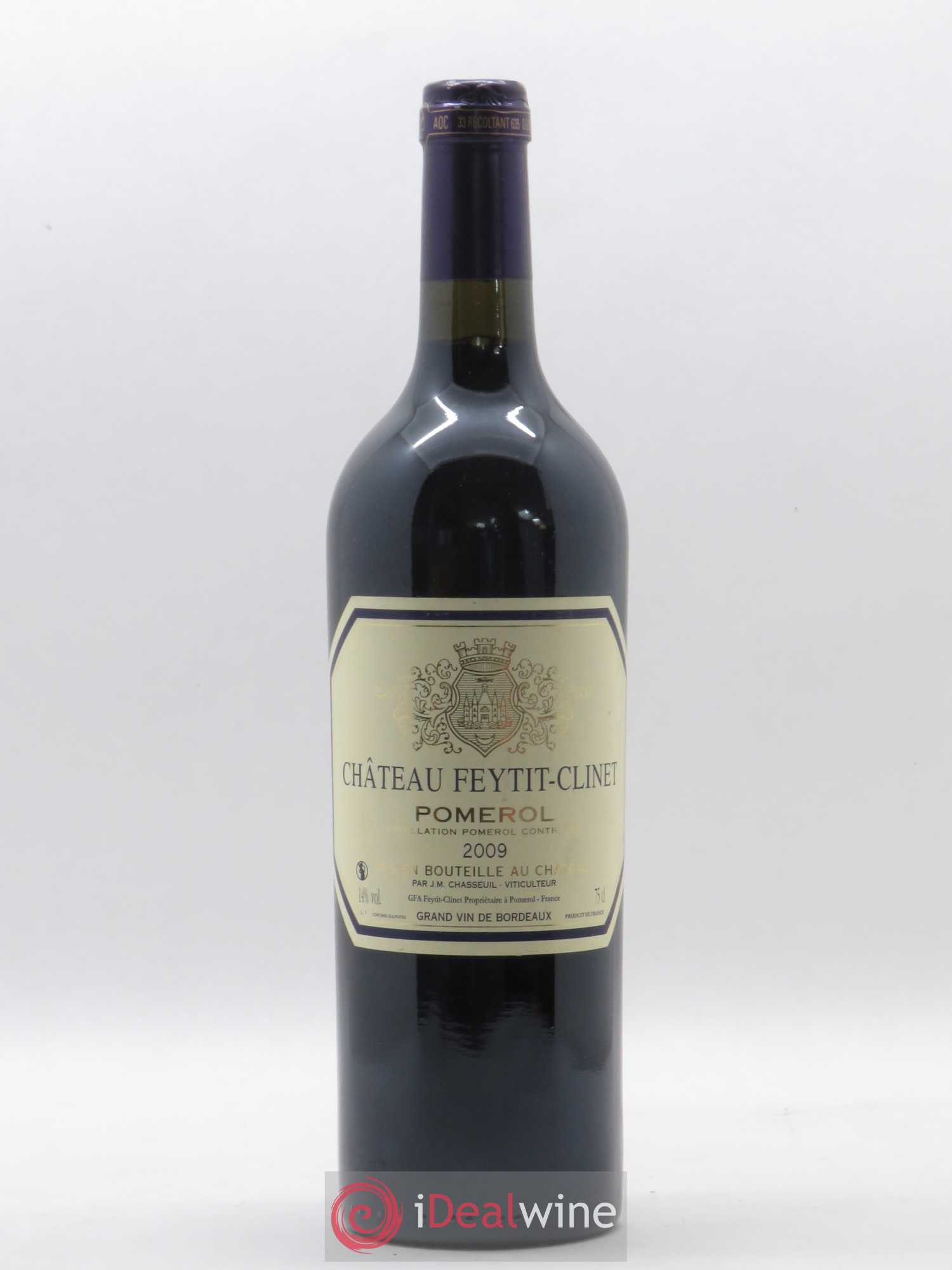 Château Feytit-Clinet 2009 - Lot de 1 bouteille - 0