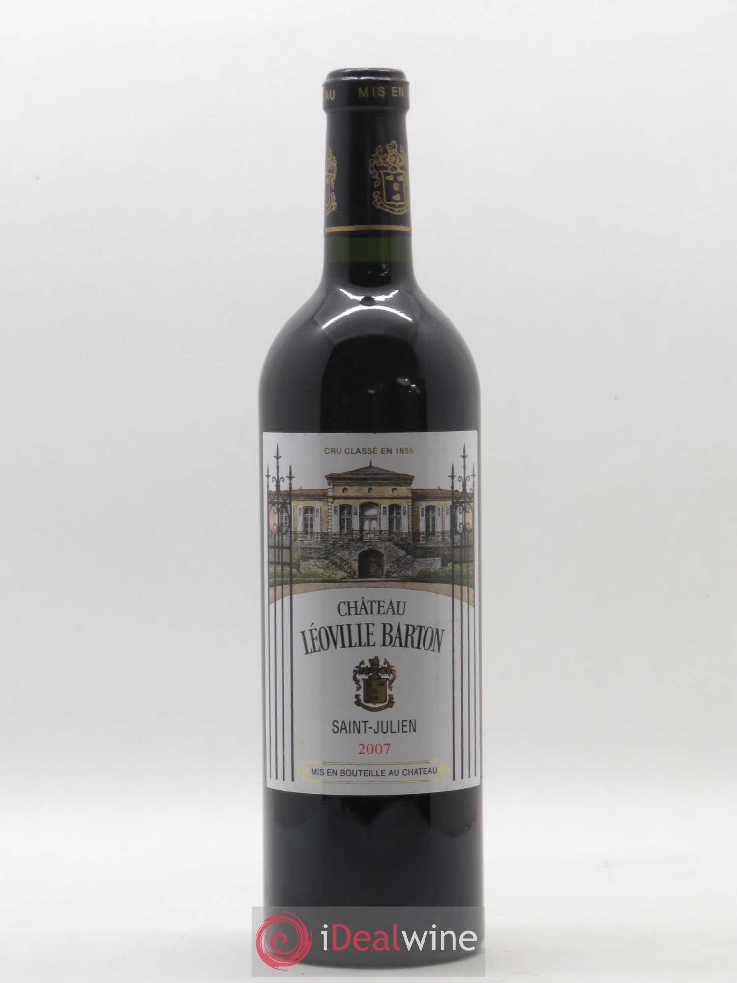 Château Léoville Barton 2ème Grand Cru Classé 2007 - Lot de 1 bouteille - 0