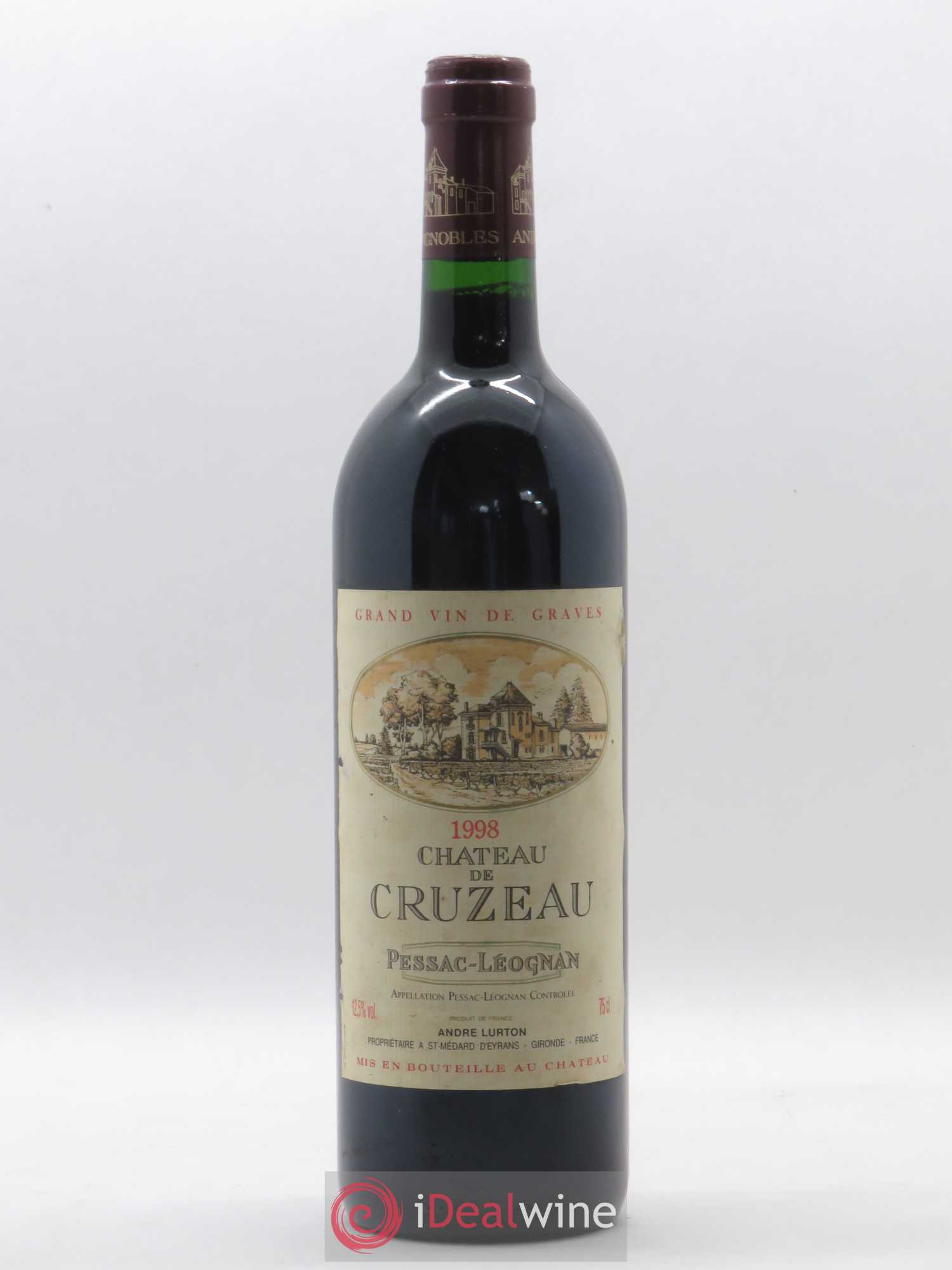 Château de Cruzeau 1998 - Lot de 1 bouteille - 0