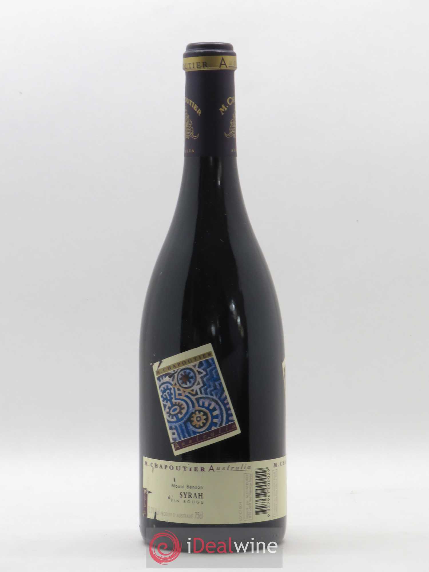 Australie Mount Benson Chapoutier 2000 - Lot de 1 bouteille - 1
