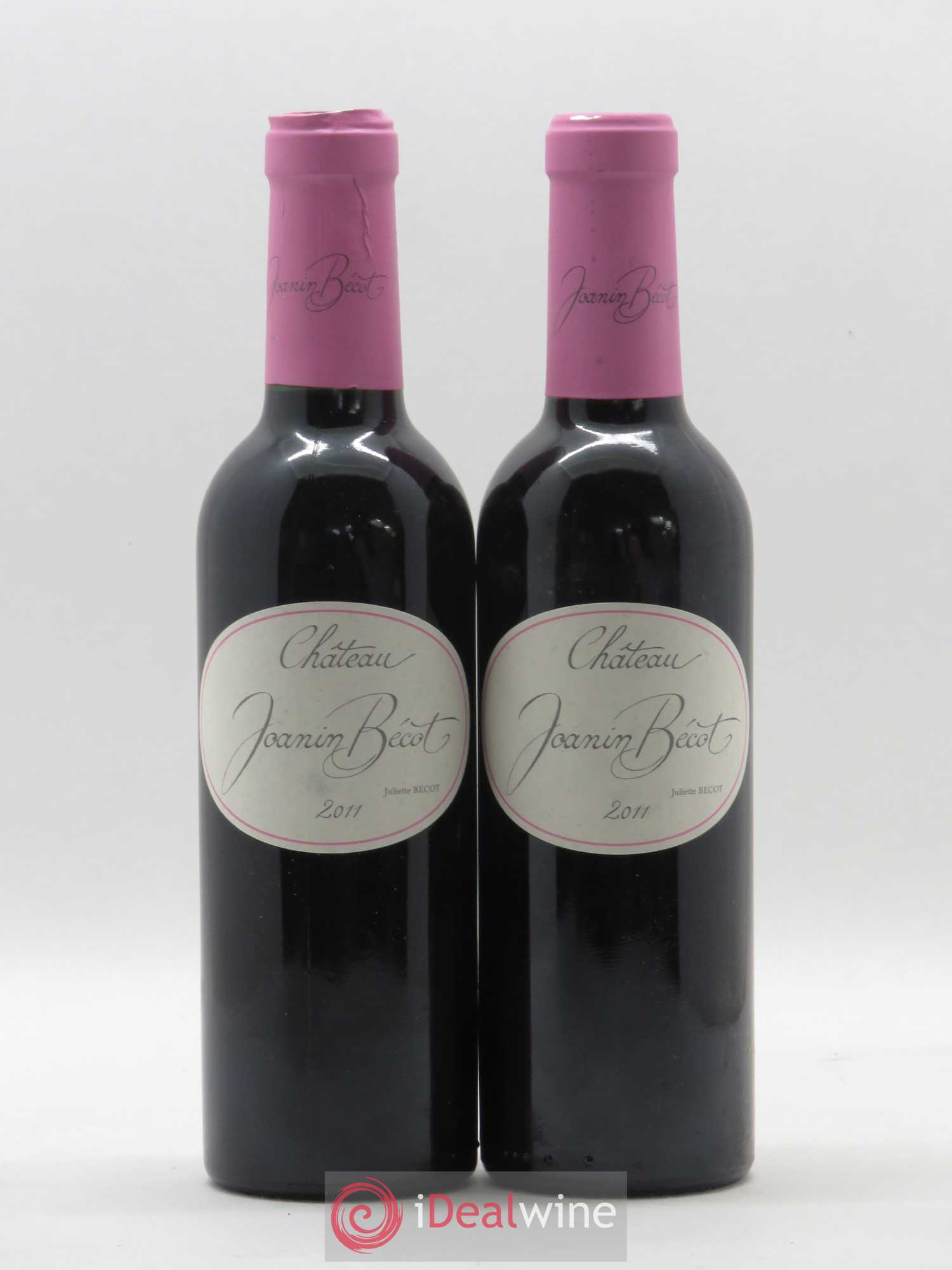 Château Joanin Bécot 2011 - Lot de 2 demi bouteilles - 0
