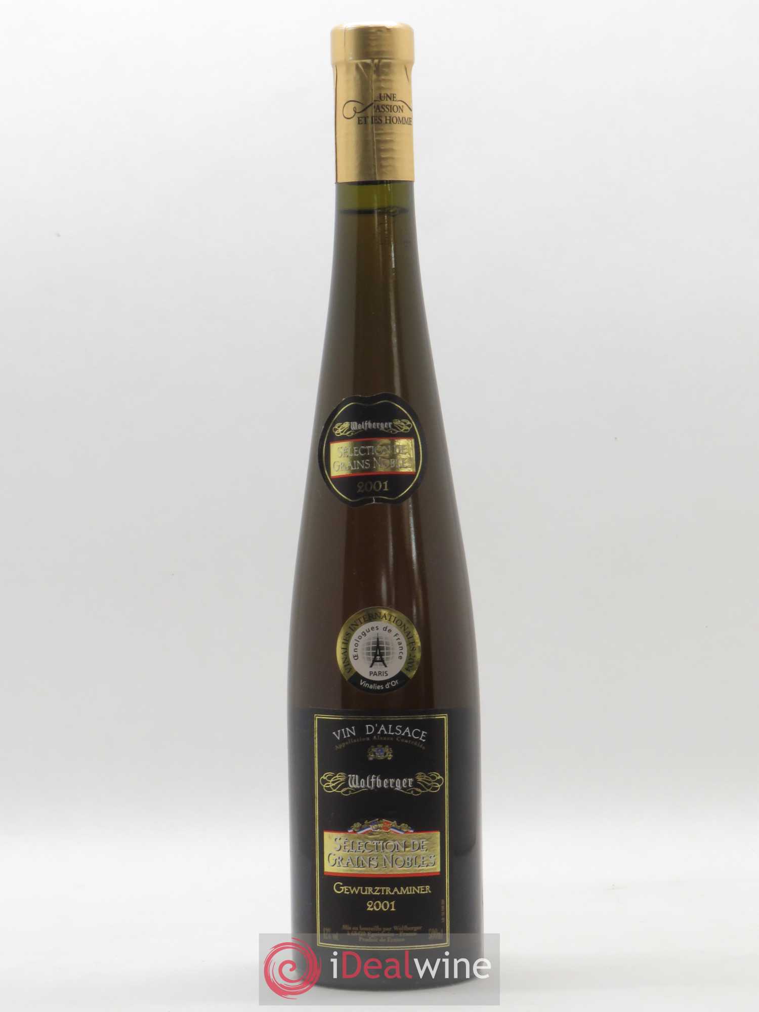 Gewurztraminer Sélection de Grains Nobles Wolfberger 50cl 2001 - Lotto di 1 bottiglia - 0