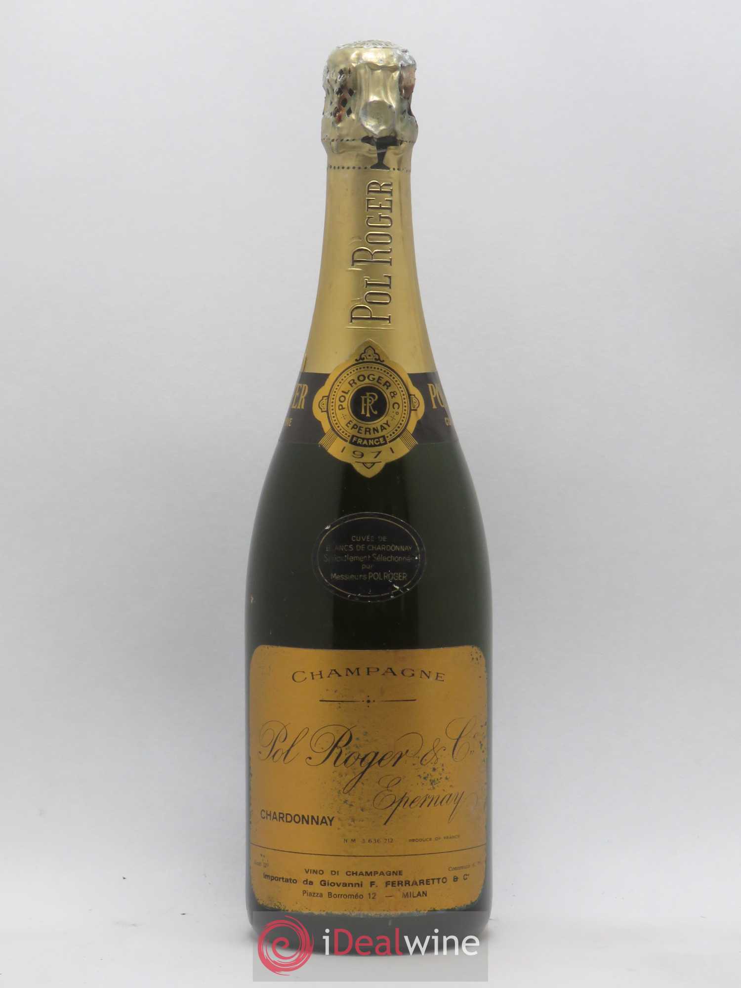 Brut Vintage Pol Roger 1971 - Lot of 1 bottle - 0