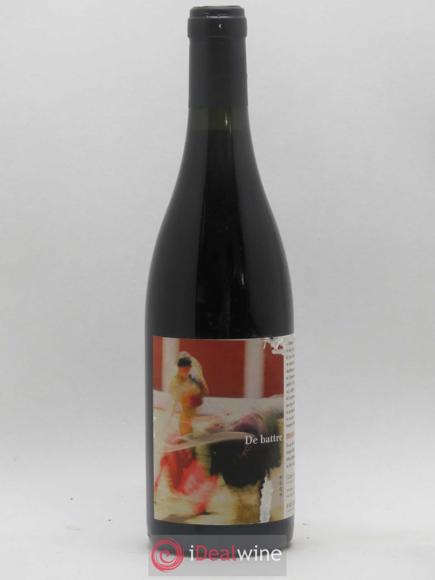 Côtes Catalanes (Anciennement Côtes du Roussillon) Clos des Fées De battre mon coeur s'est arrêté Hervé Bizeul 2009 - Lot de 1 bouteille - 1