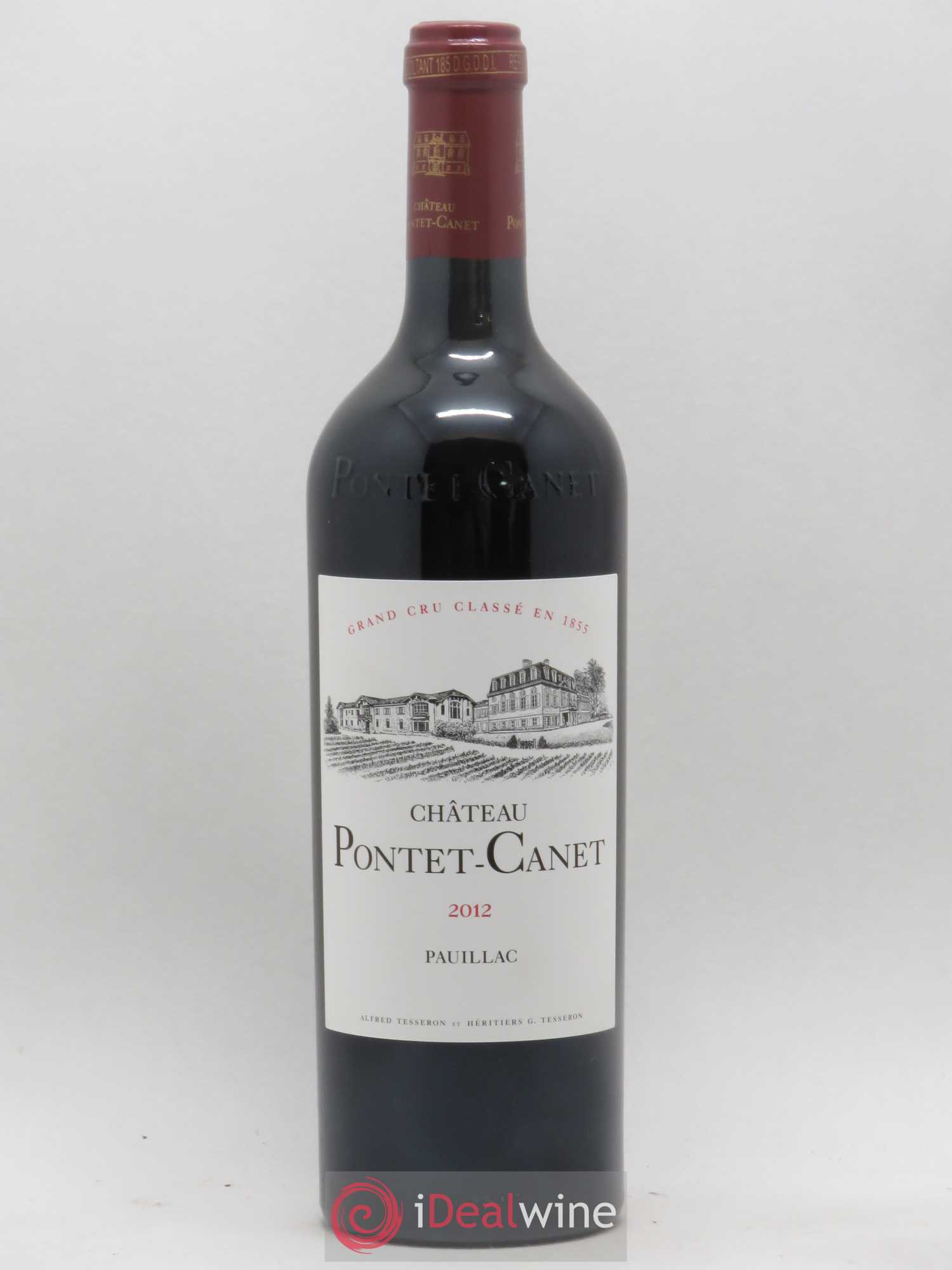 Château Pontet Canet 5ème Grand Cru Classé 2012 - Lot de 1 bouteille - 0