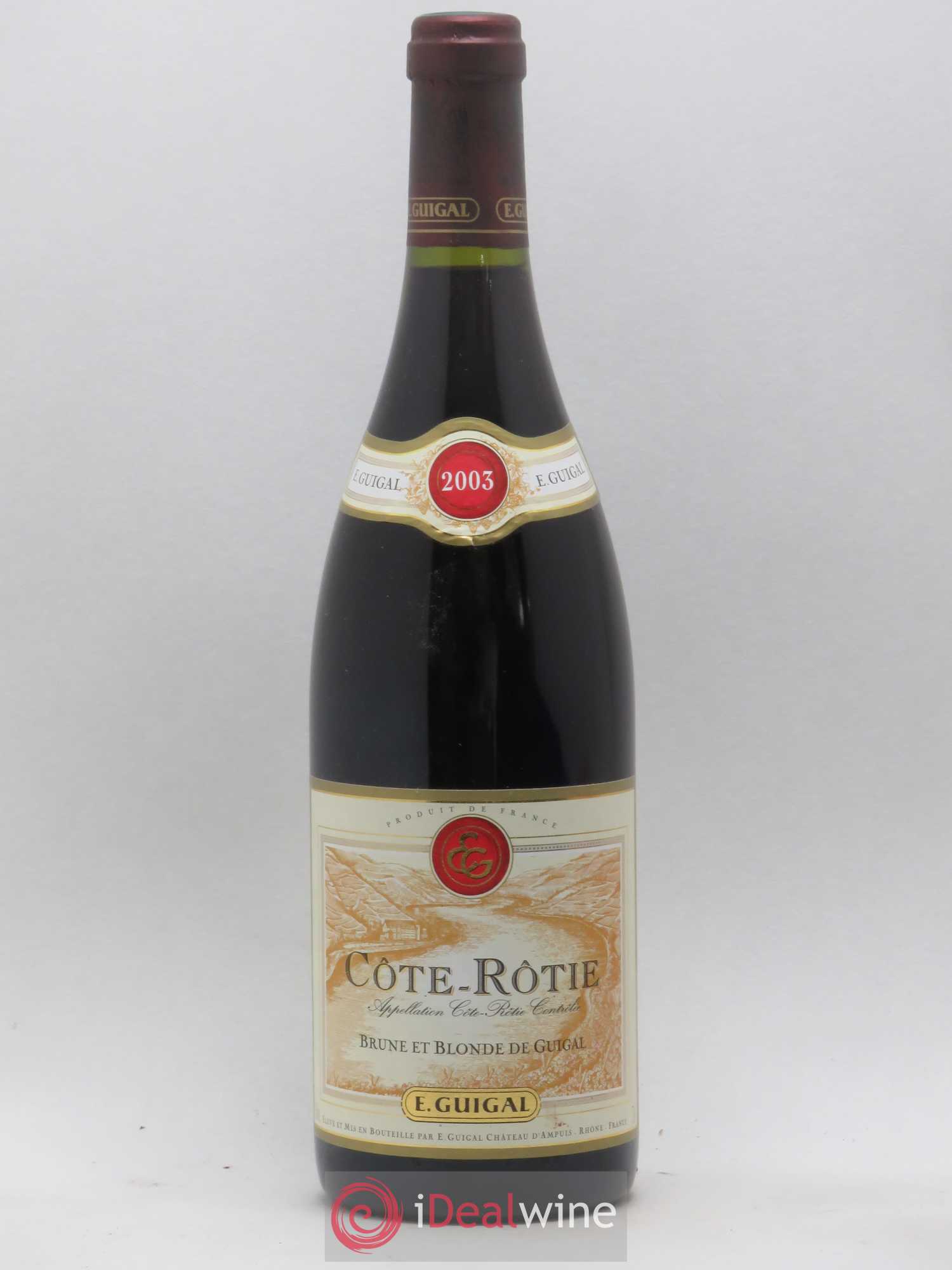 Côte-Rôtie Côtes Brune et Blonde Guigal 2003 - Lot de 1 bouteille - 0