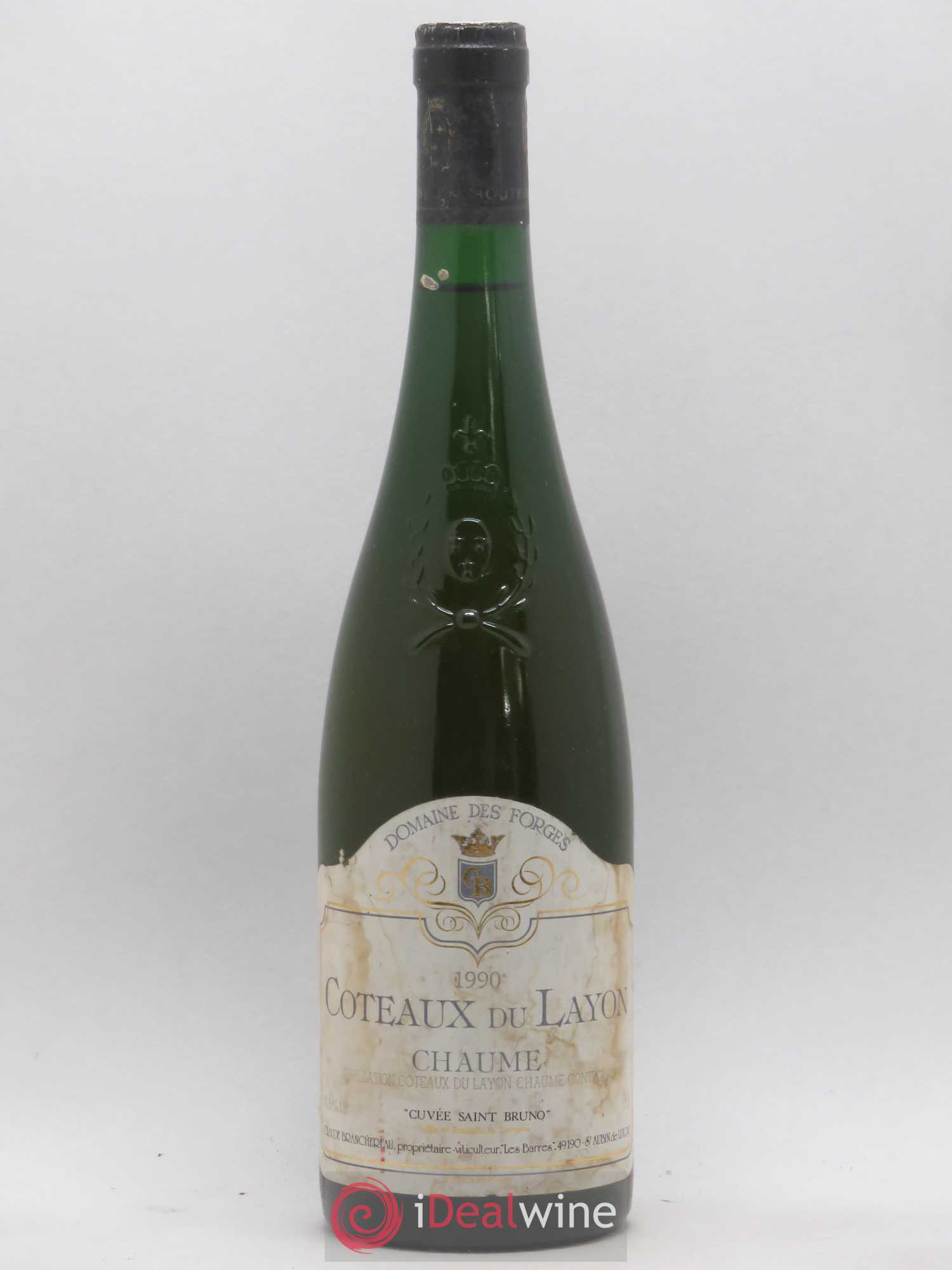 Coteaux du Layon Chaume Cuvée St Bruno Domaine des Forges 1990 - Lotto di 1 bottiglia - 0