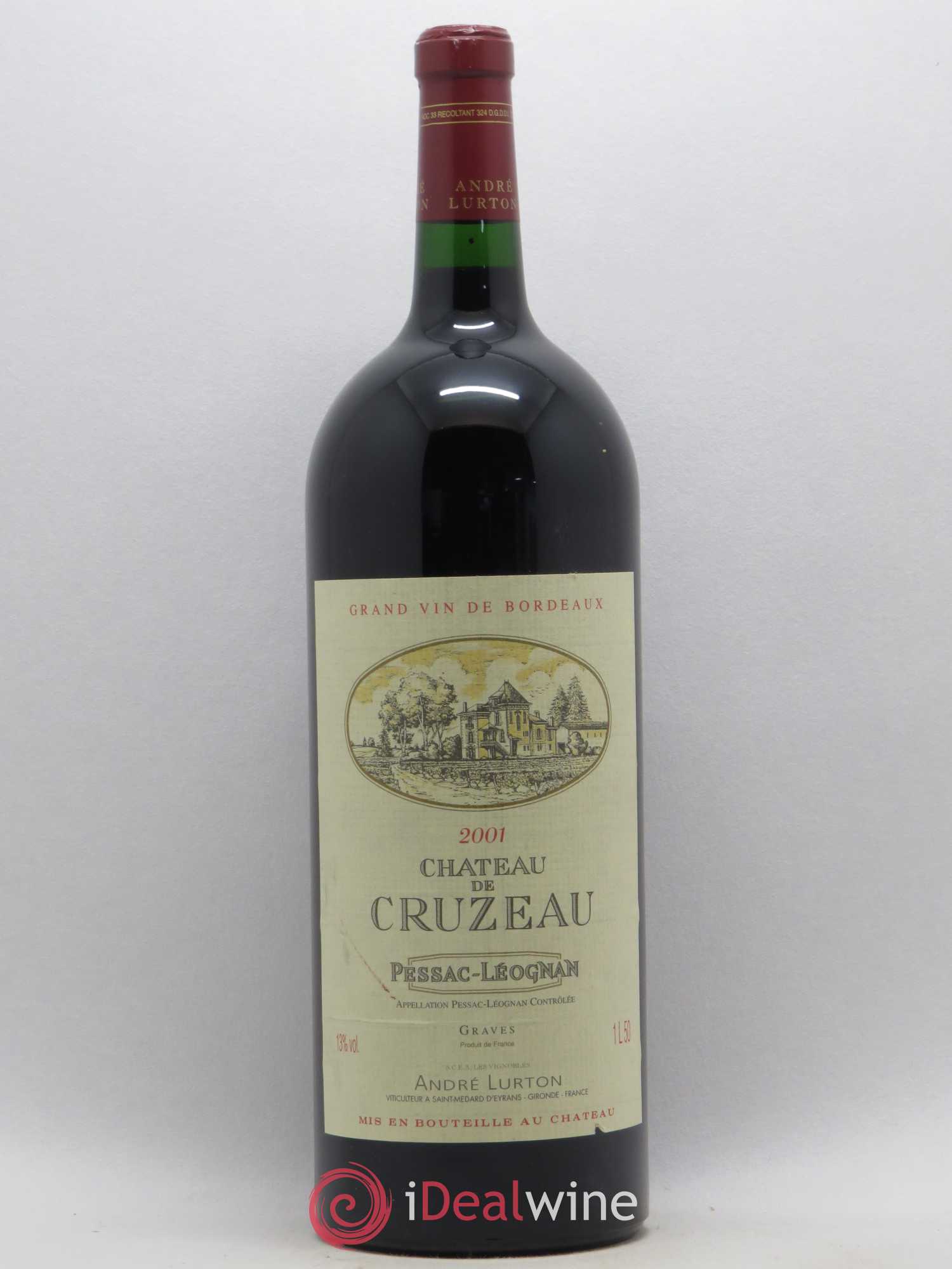 Château de Cruzeau 2001 - Lot de 1 magnum - 0