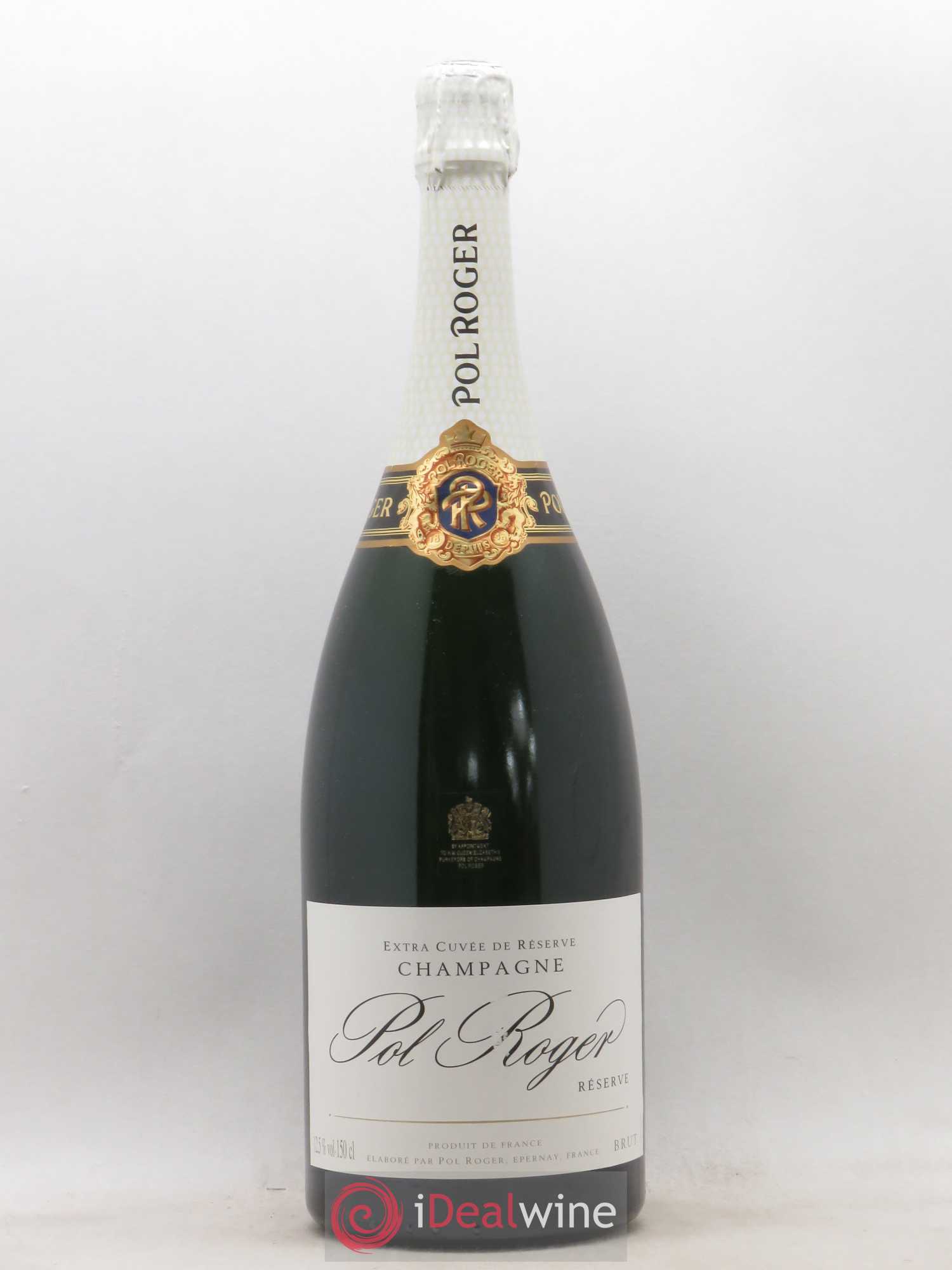 Brut Réserve Pol Roger Extra Cuvée de Réserve - Lot de 1 magnum - 0