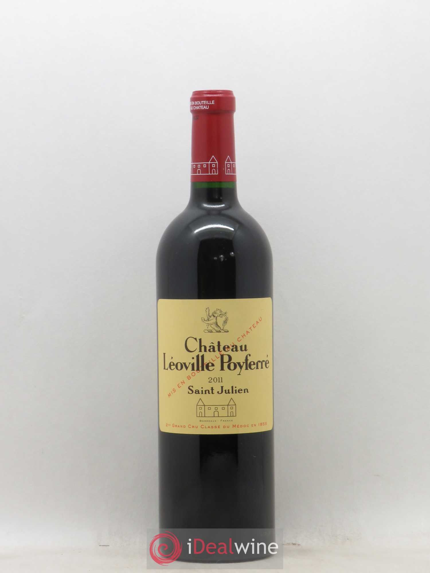 Château Léoville Poyferré 2ème Grand Cru Classé 2011 - Lot de 1 bouteille - 0