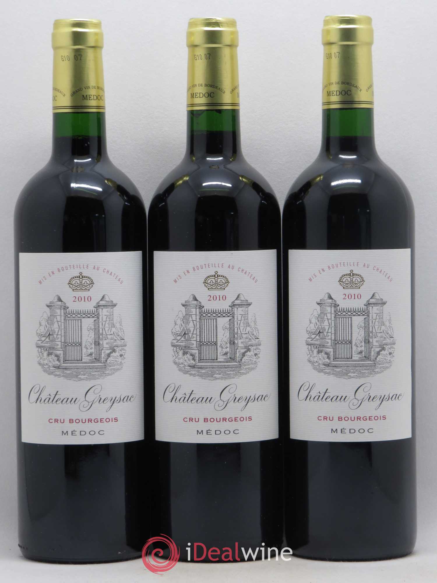 Château Greysac Cru Bourgeois 2010 - Lot de 6 bouteilles - 1